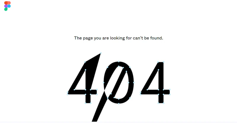 Figma's Interactive 404 Page