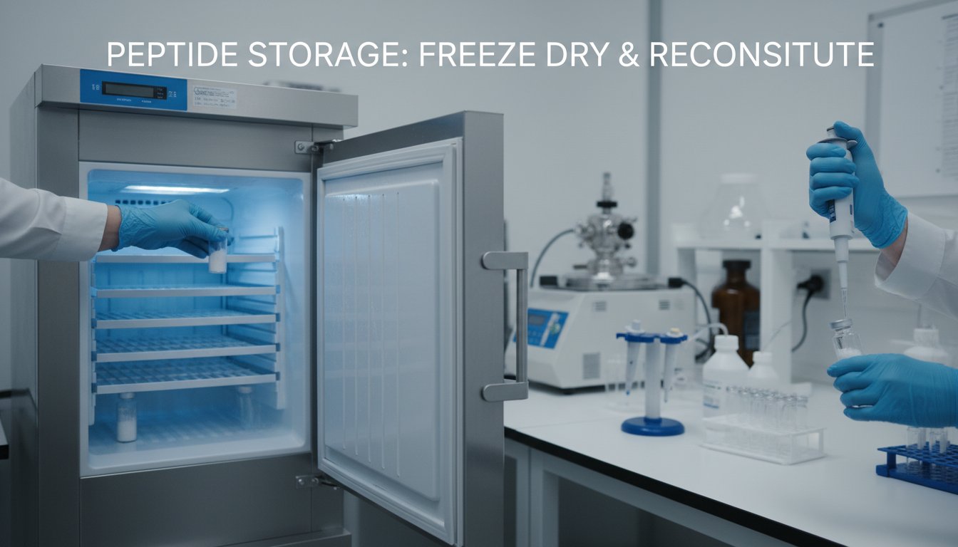 How to Store Peptides: A Researcher's Guide to Preserving Stability