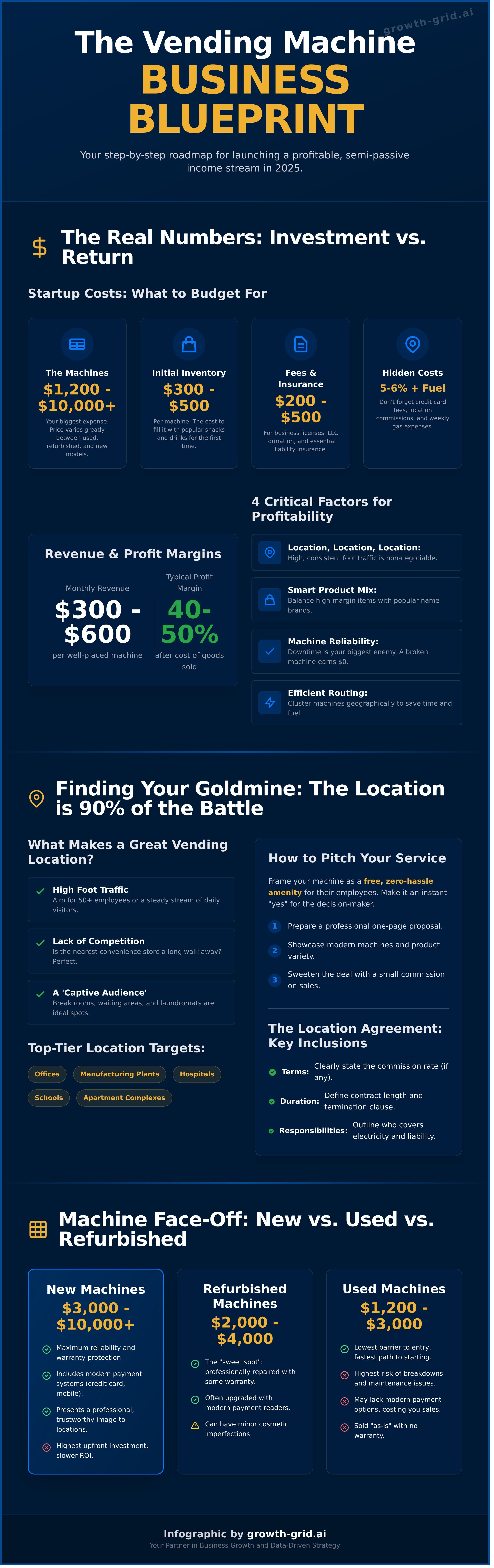 Vending machine business