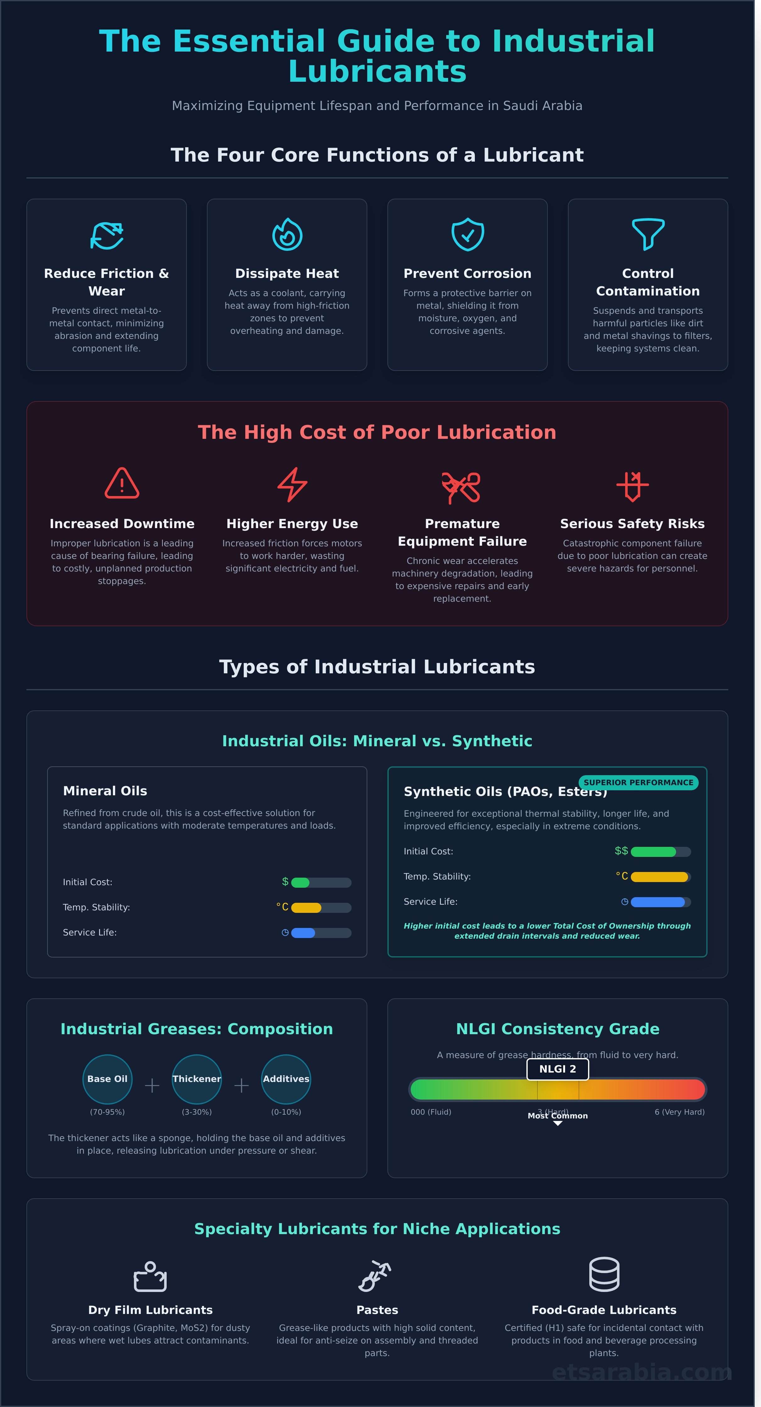 Industrial lubricants