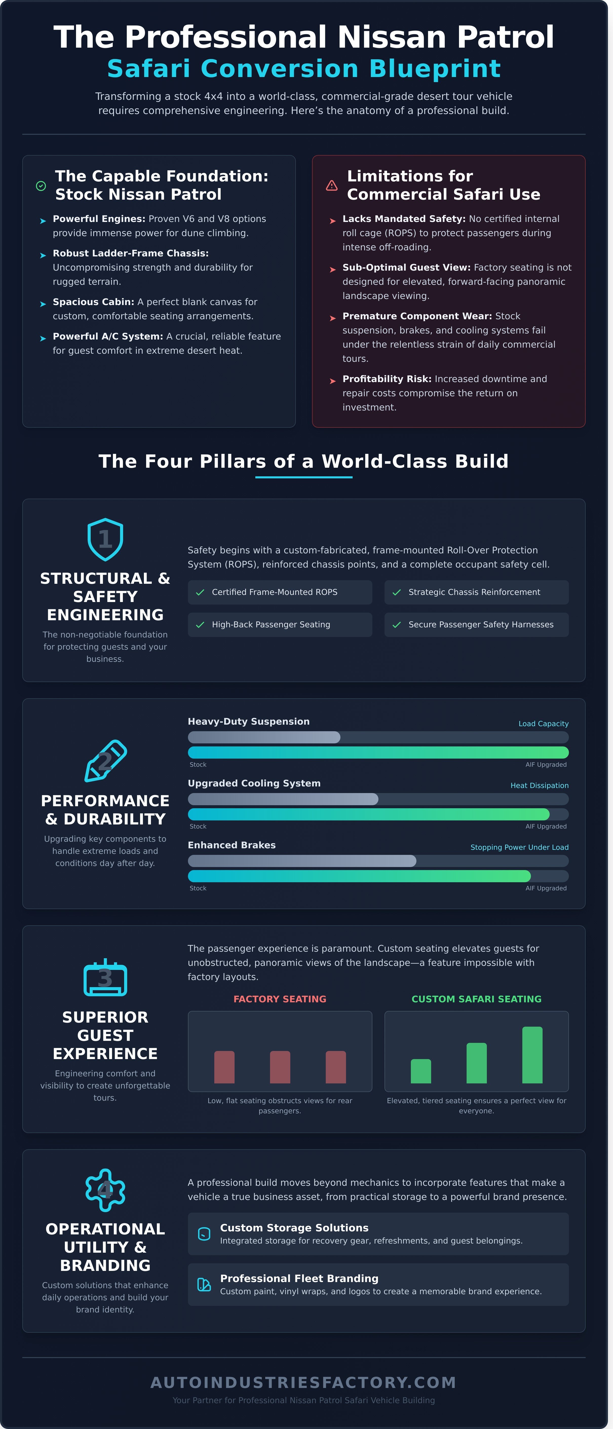 Nissan Patrol safari vehicle builder