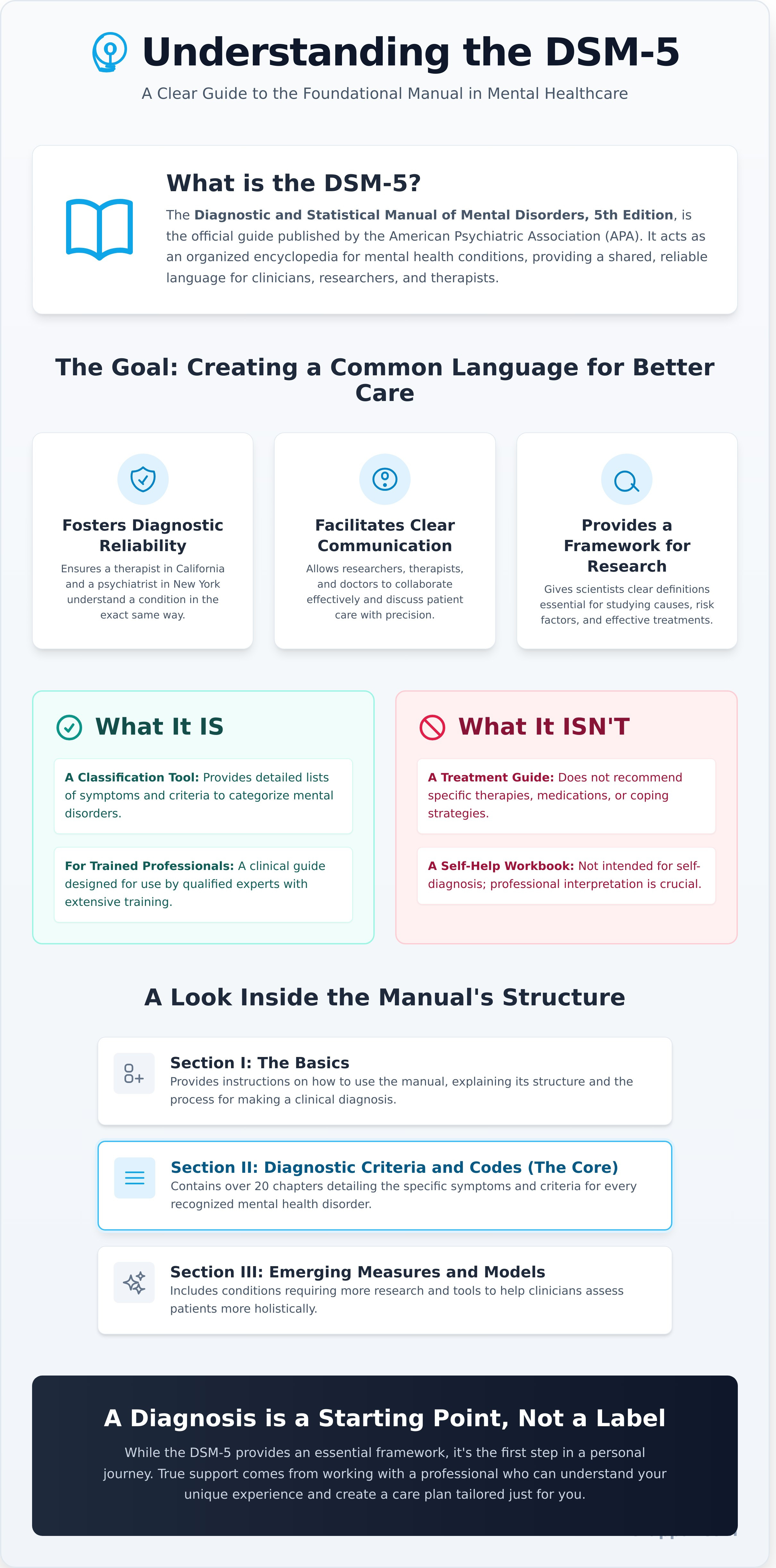Dsm 5 infographic - visual guide