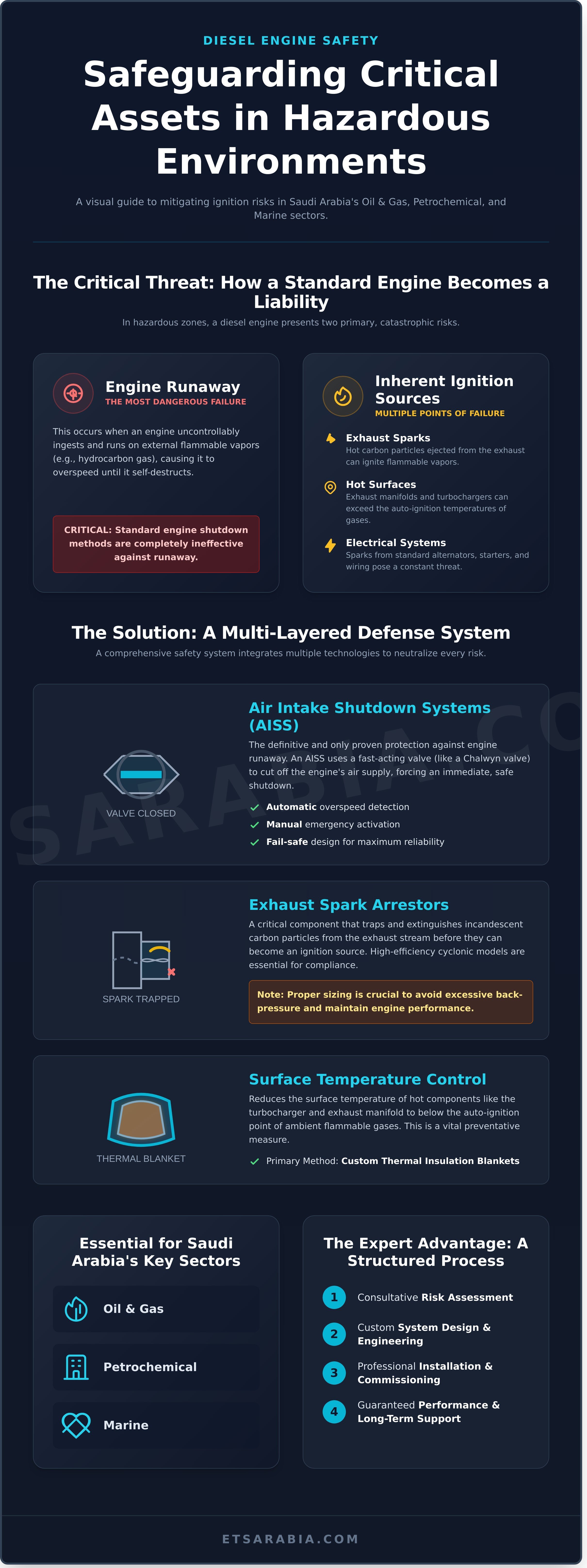 Diesel engine safety solutions provider