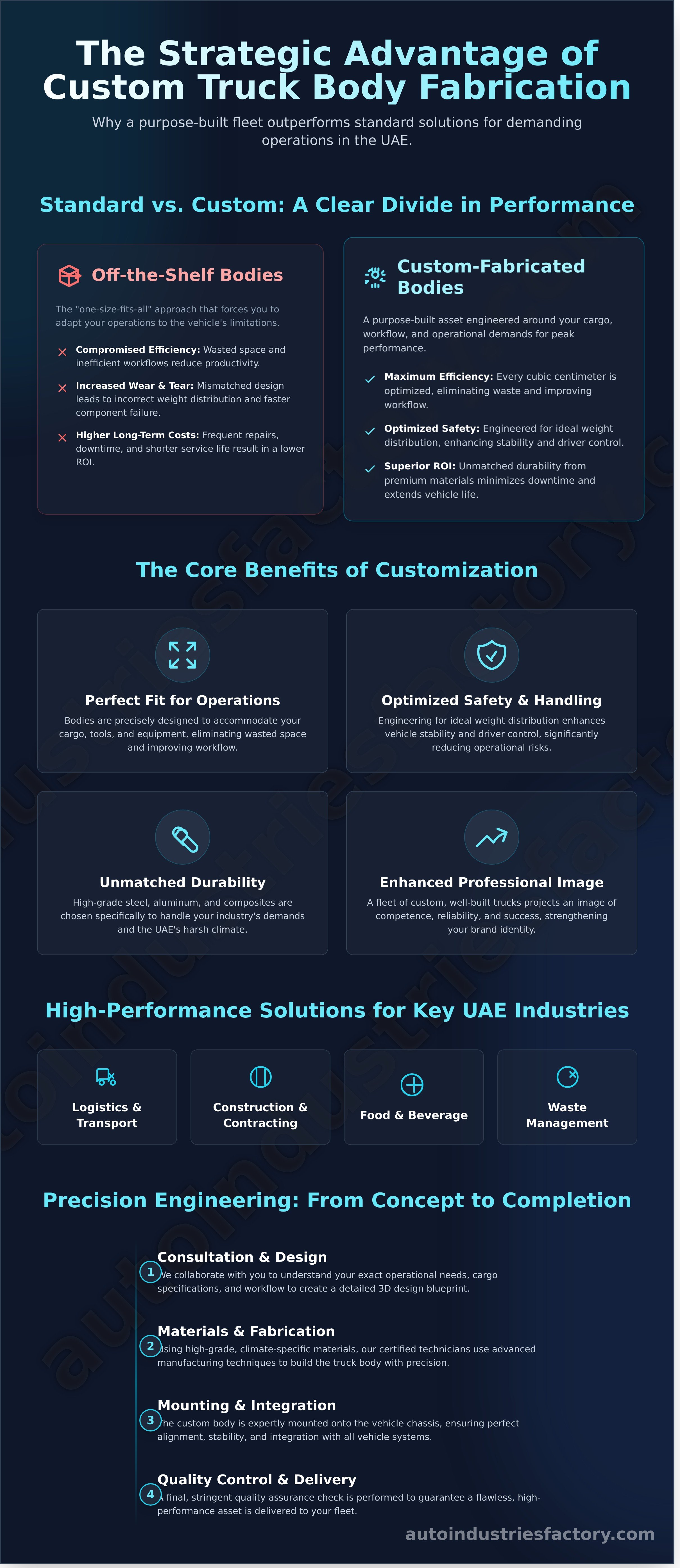 Truck body fabrication Abu Dhabi