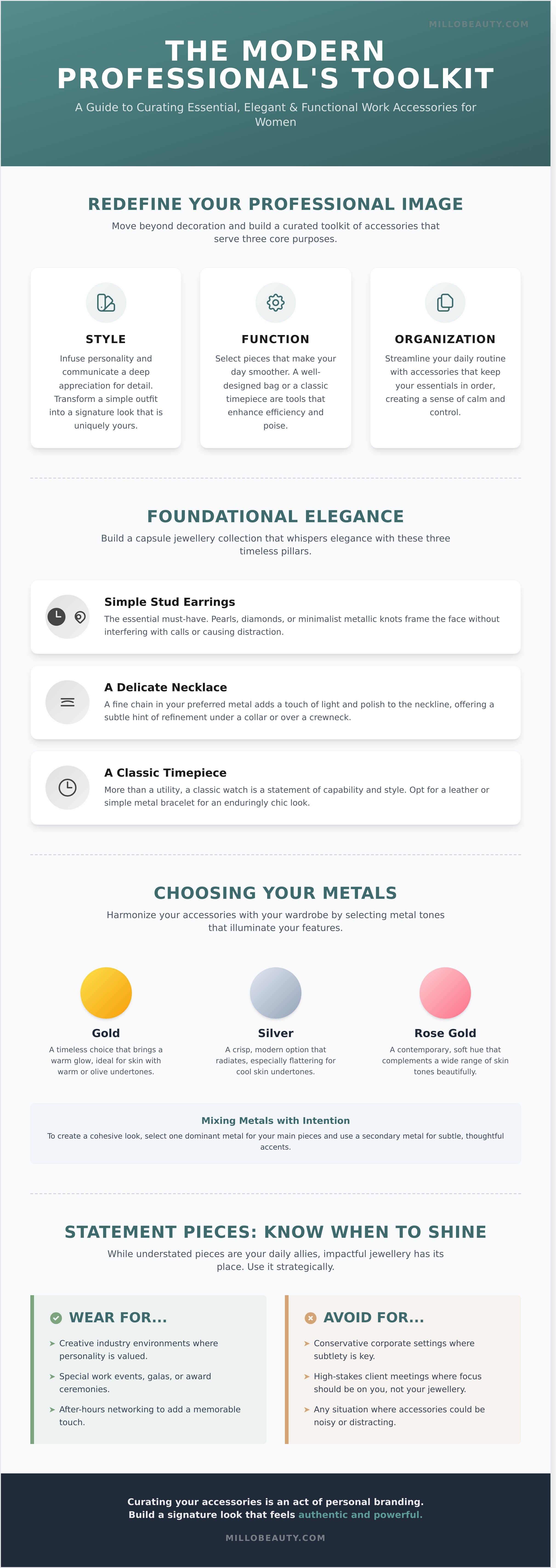 Professional work accessories for women