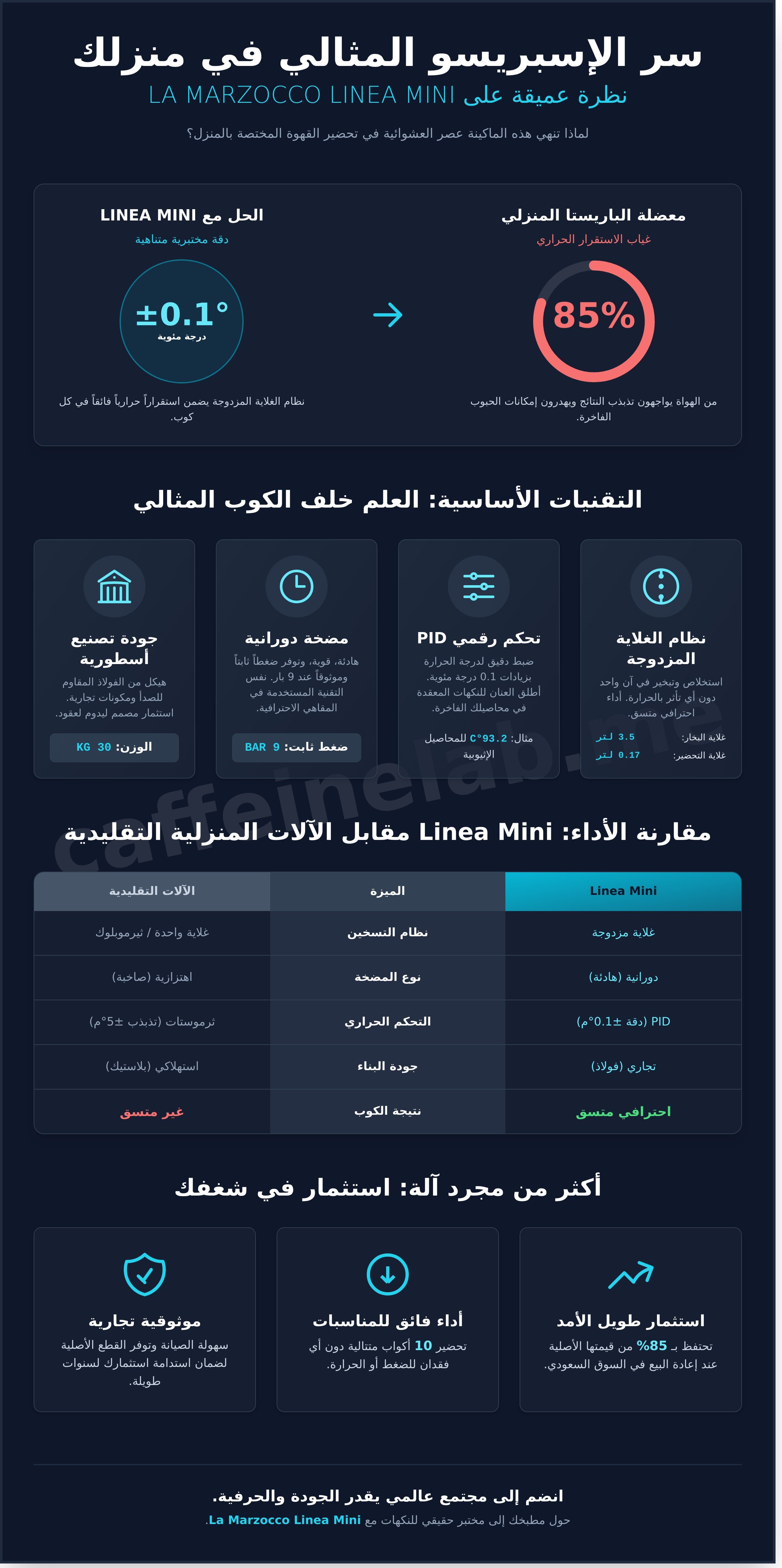 لا مارزوكو لينيا ميني infographic - visual guide