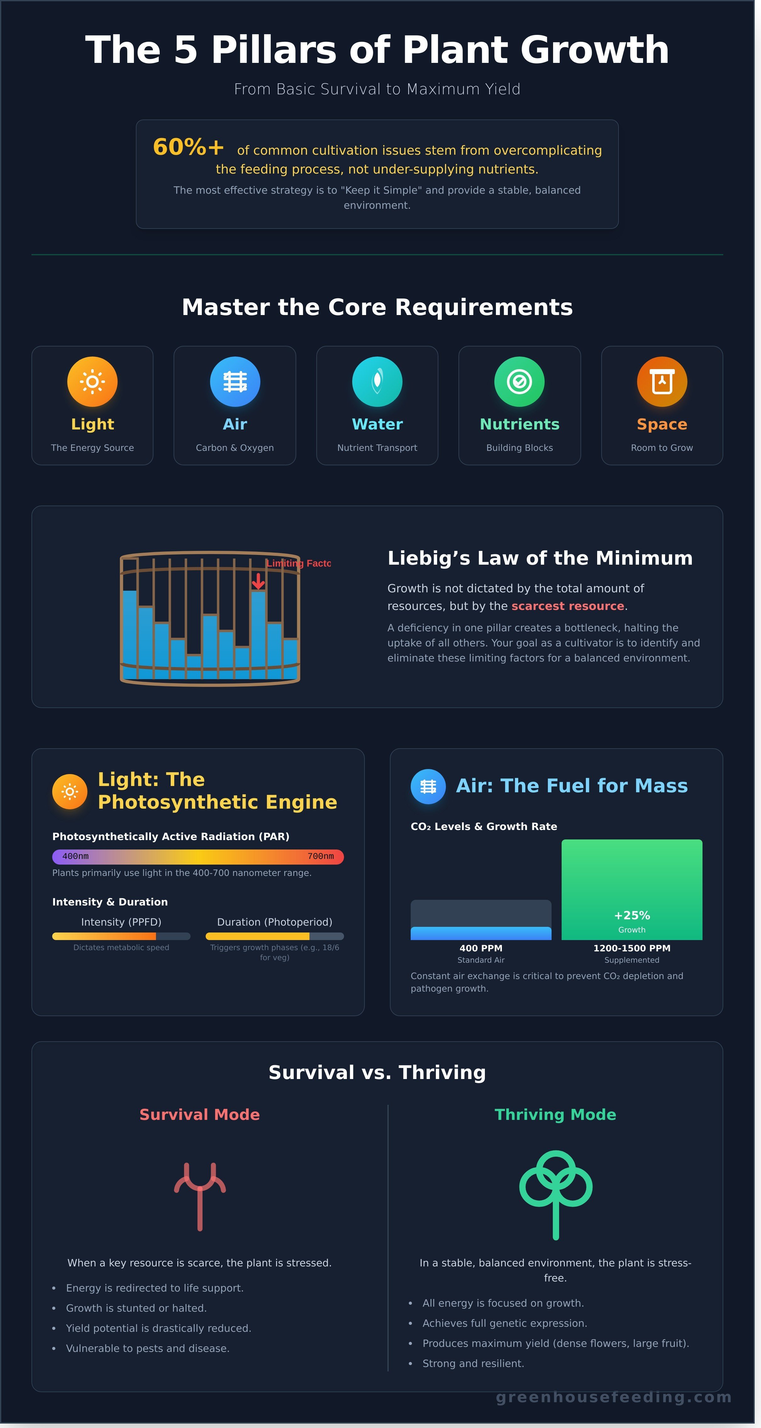 What does a plant need to survive and grow