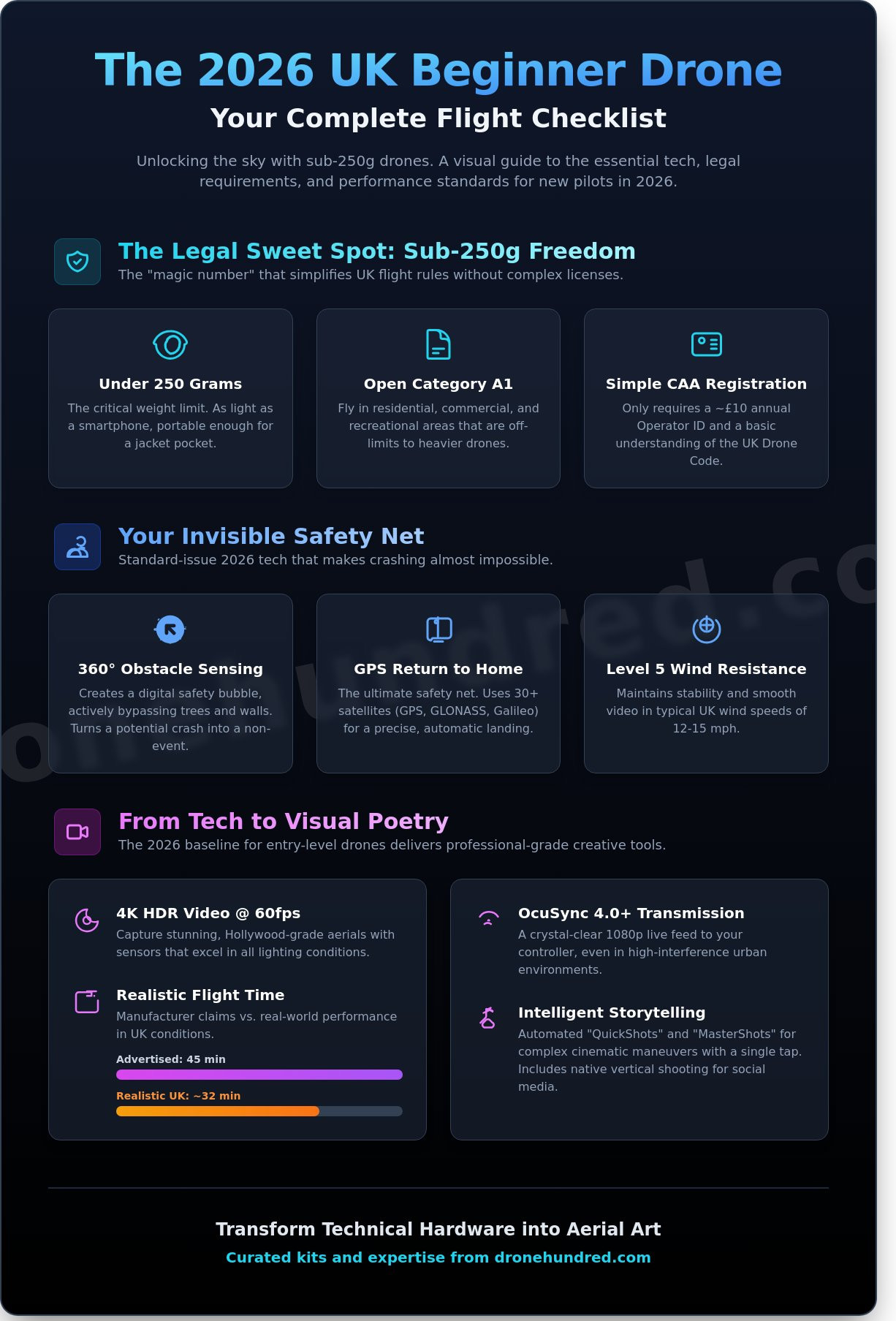 Best drone for beginners uk 2026 infographic - visual guide