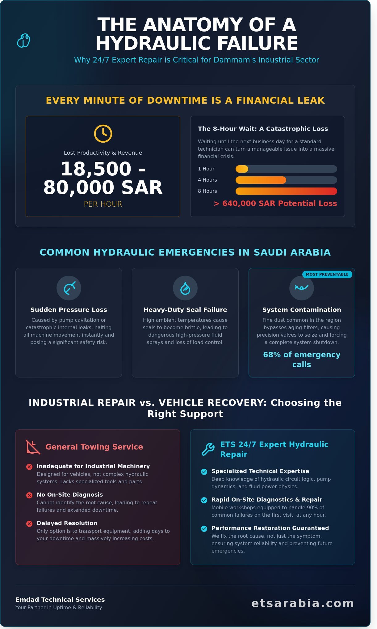24/7 hydraulic repair service dammam