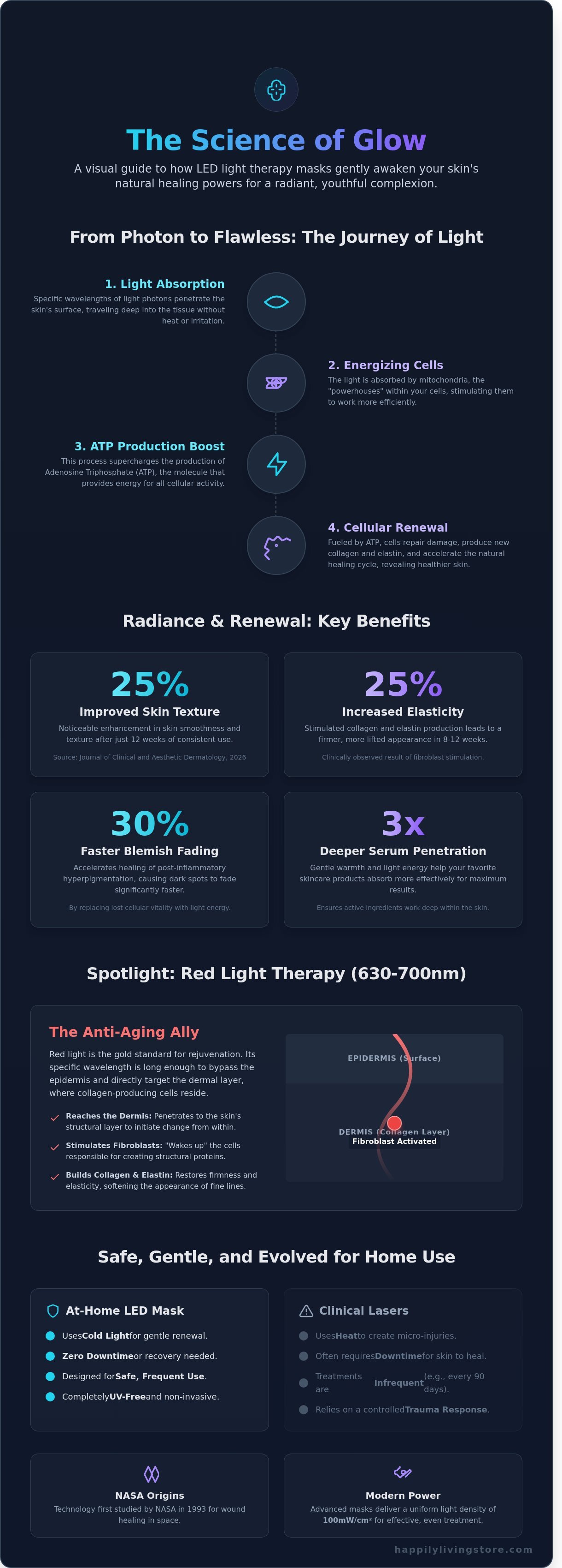 Benefits of LED facial masks