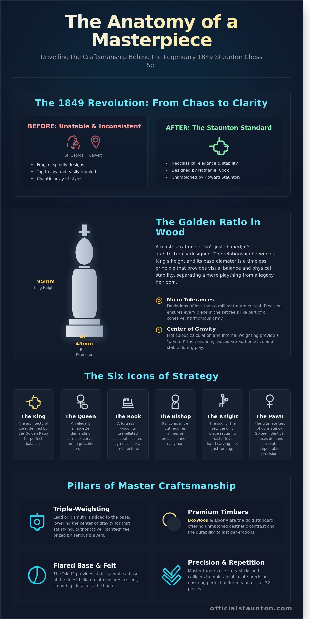 Chess set woodworking