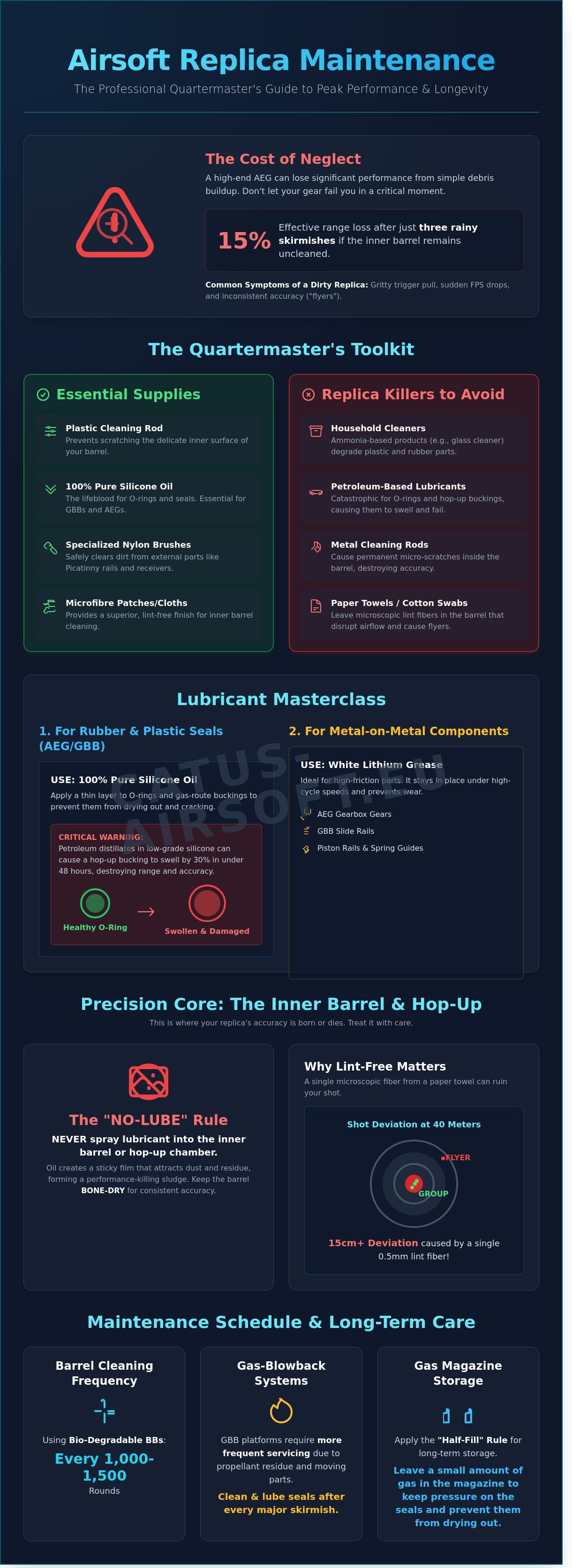 Ako čistiť airsoftov&uacute; zbraň