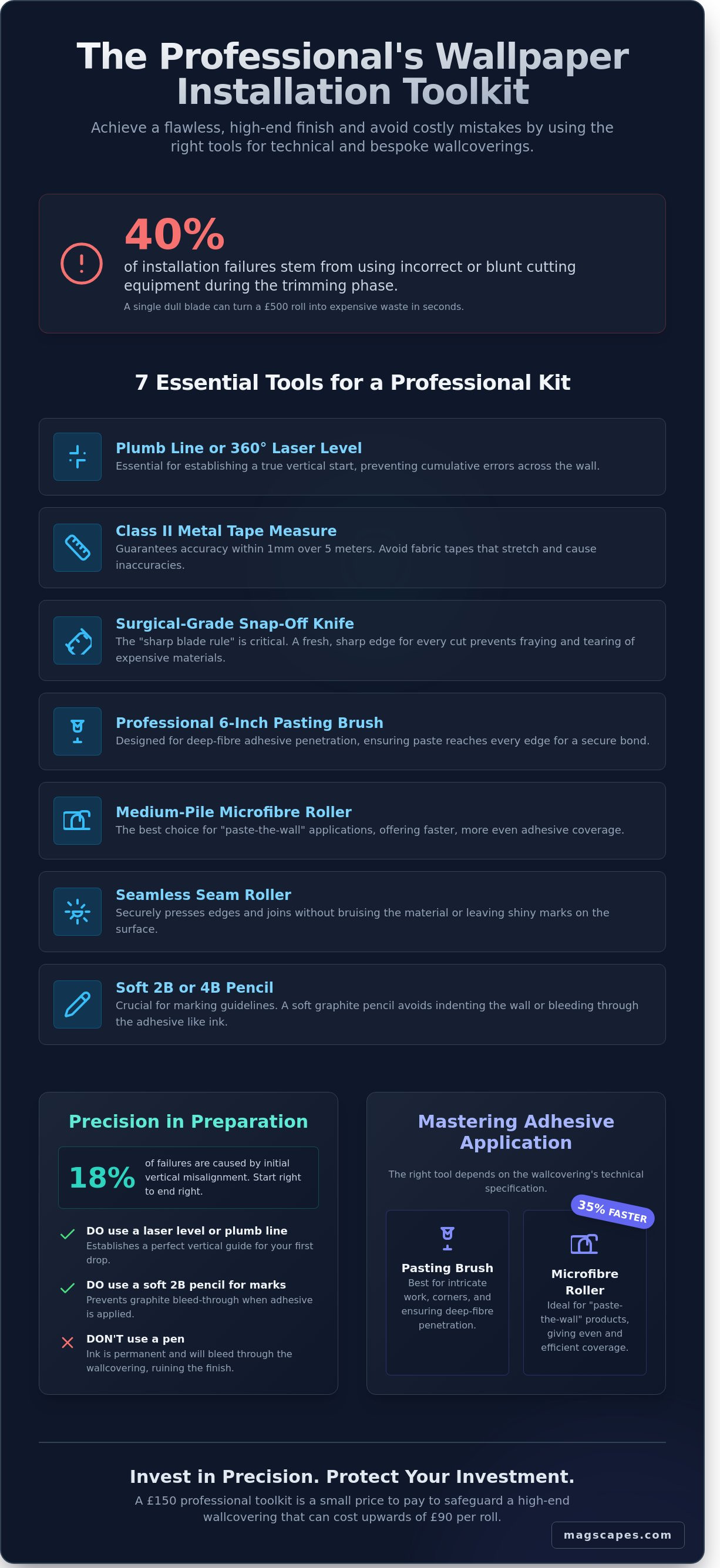 Wallpaper installation tools