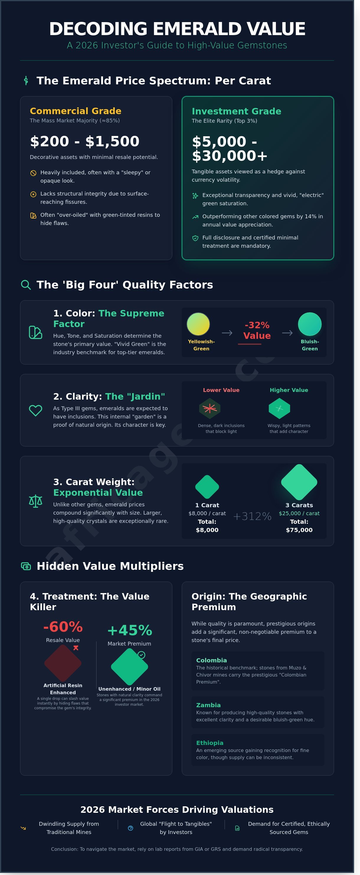 How much are emeralds worth