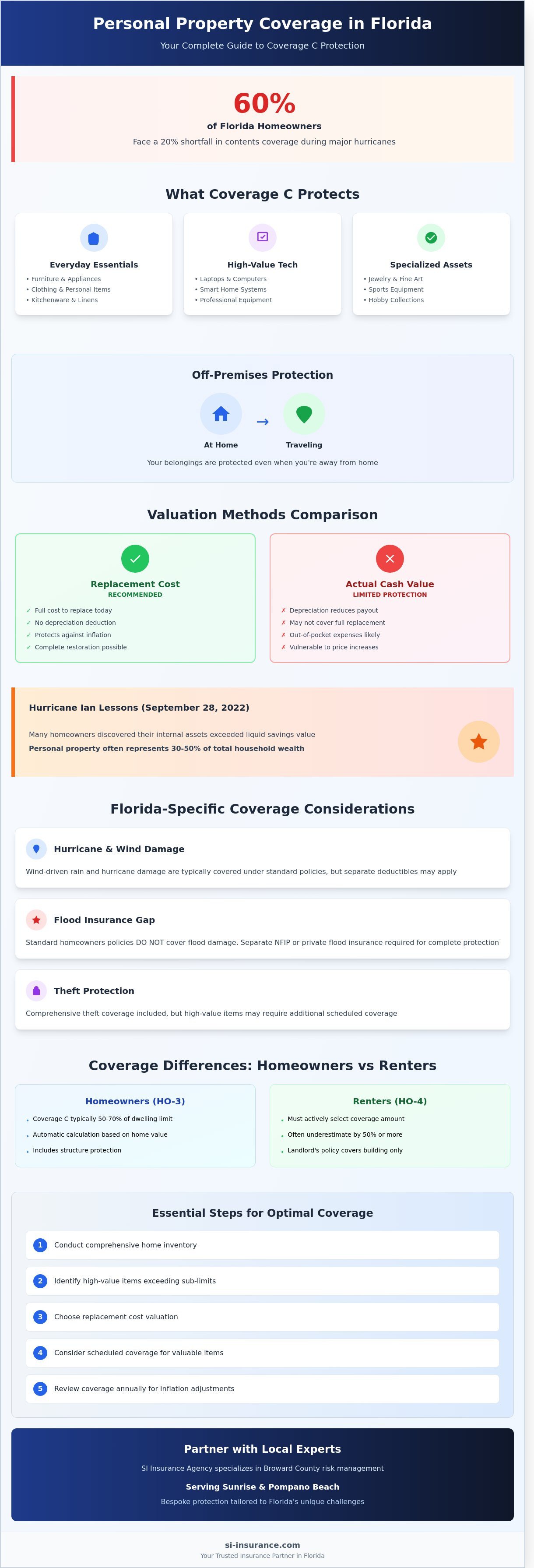 Personal property coverage florida