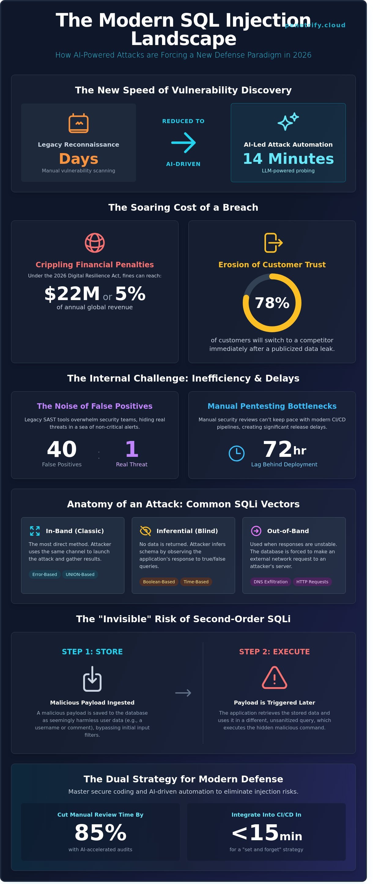 Sql injection prevention and testing