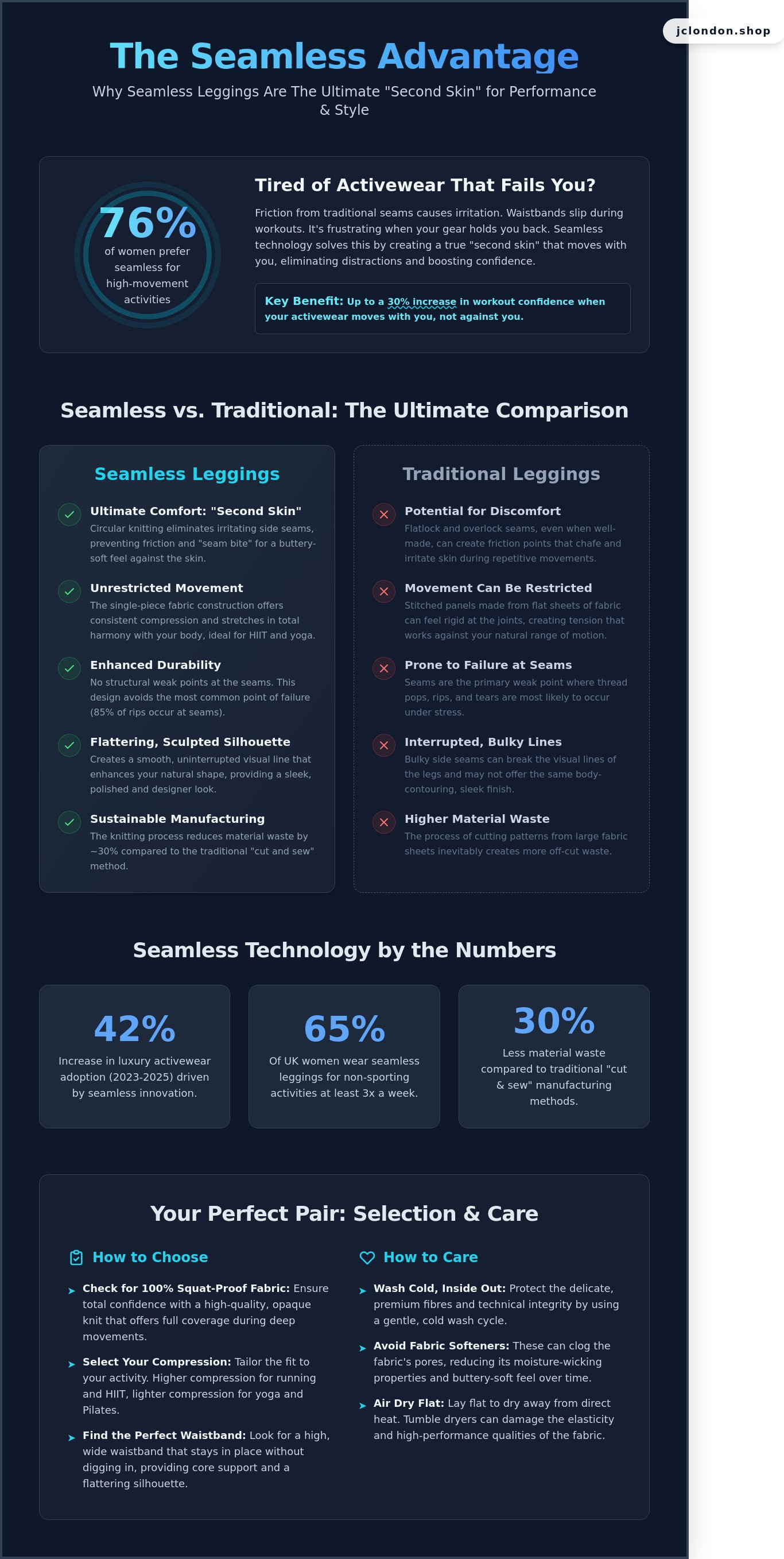 Seamless gym leggings