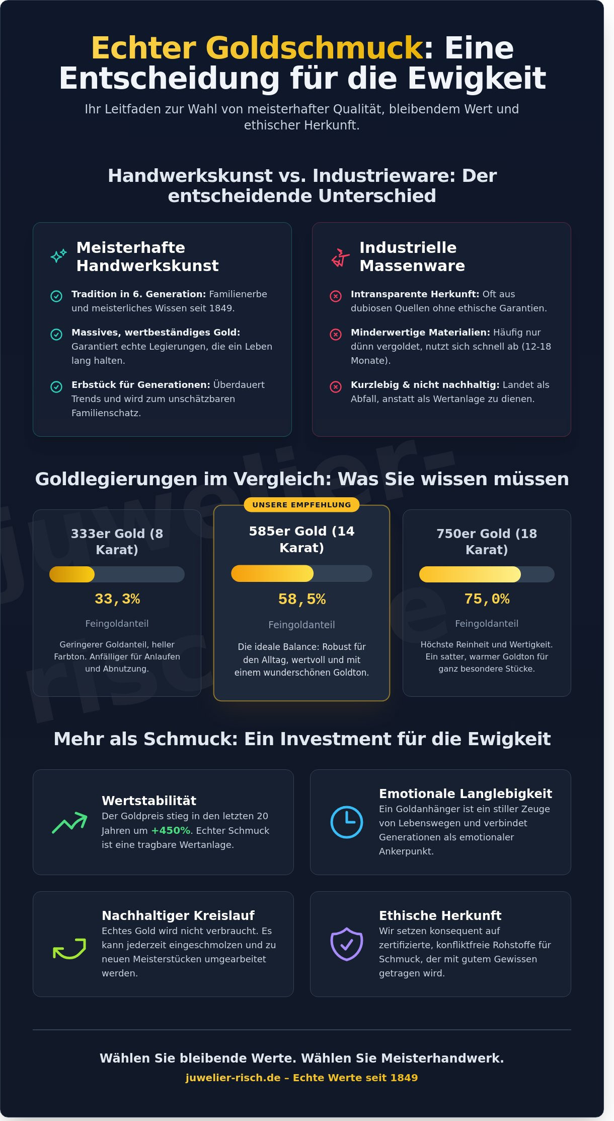 Schmuck Anhänger Gold