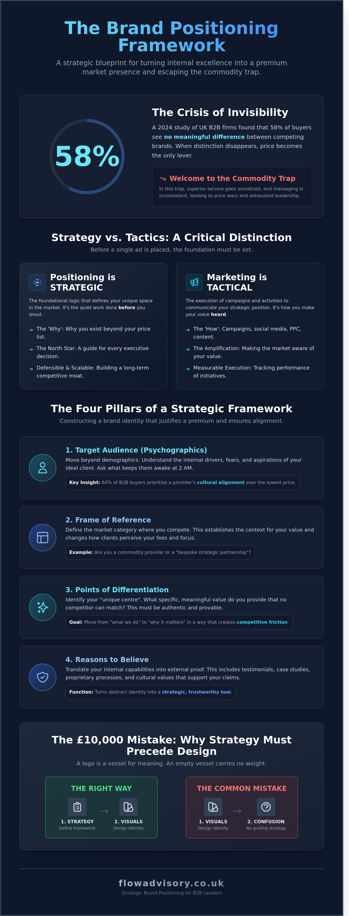 Brand positioning framework