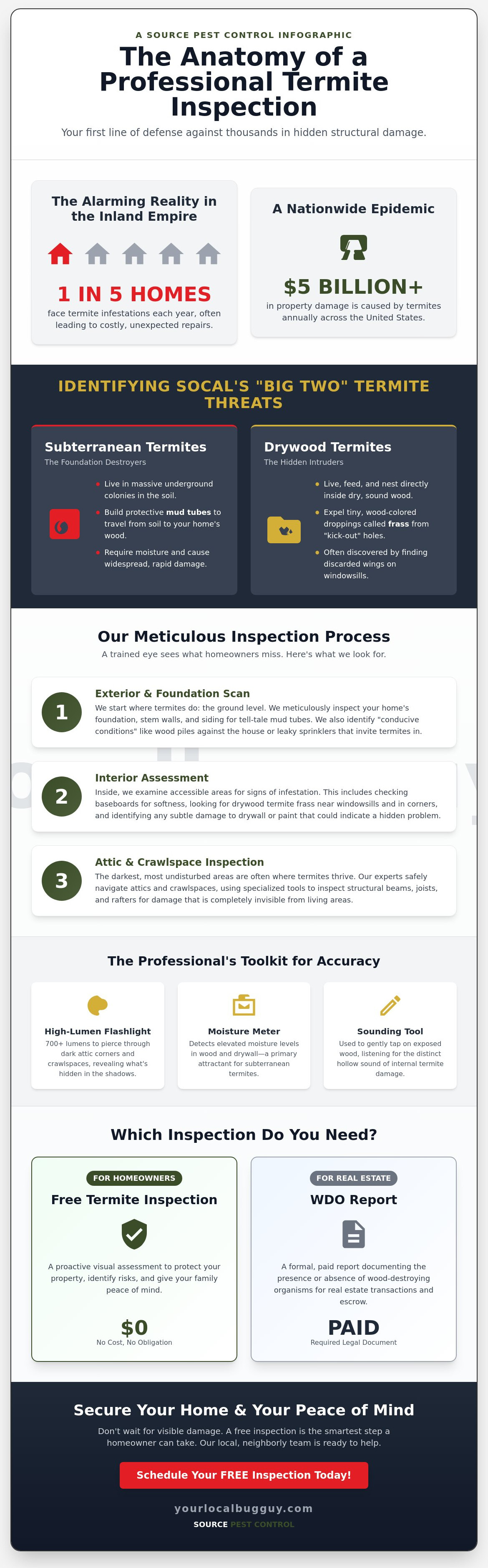 Free termite inspection near me