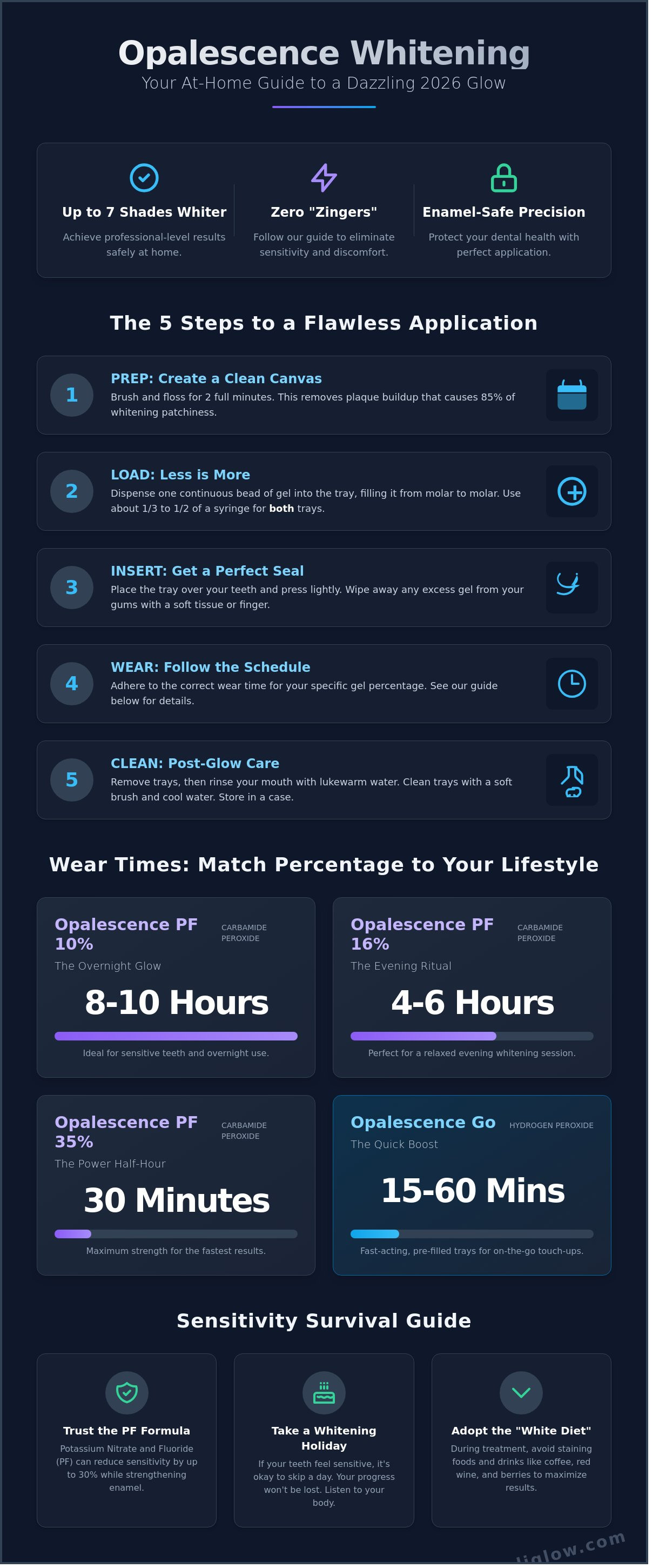 Opalescence whitening instructions