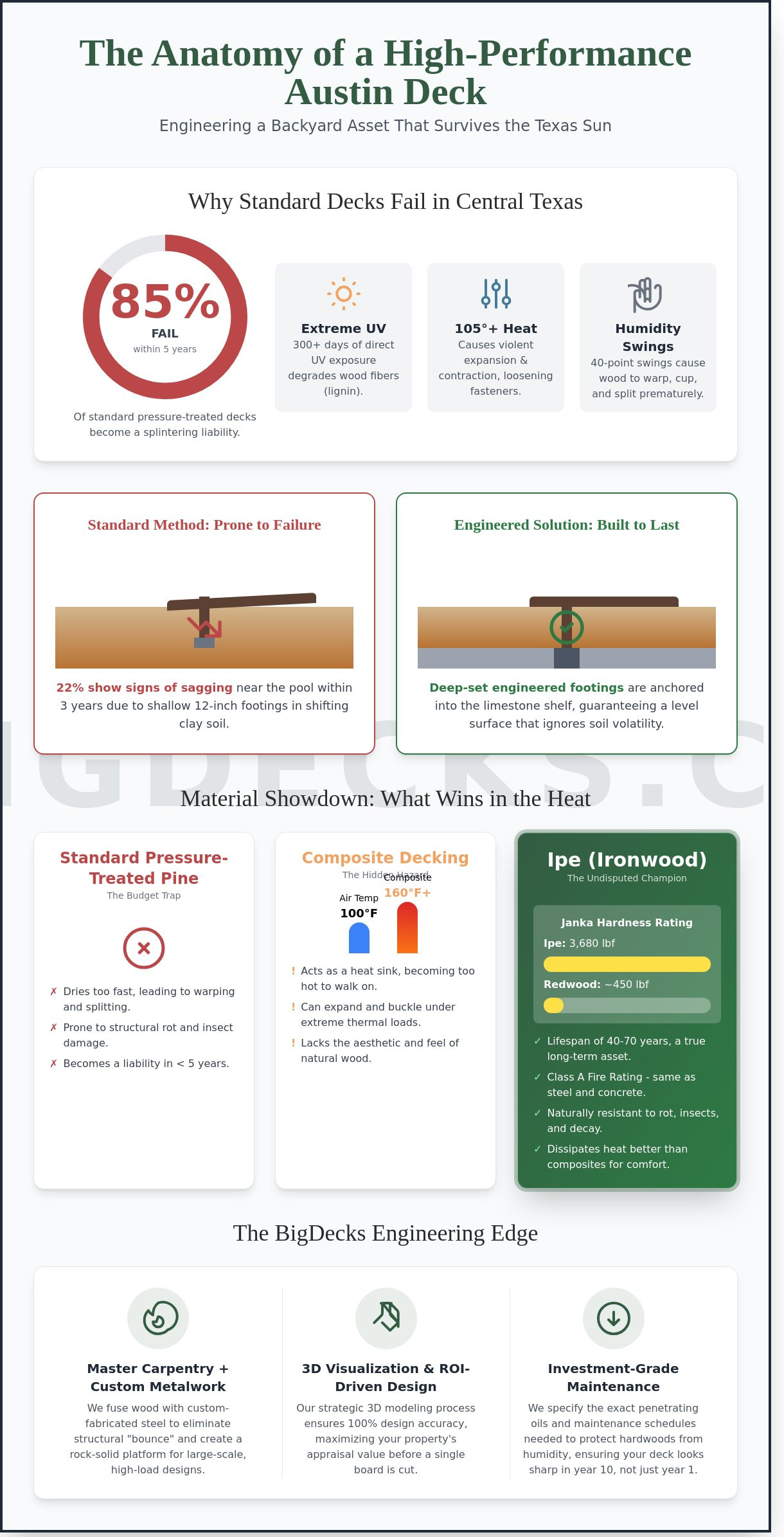 Custom pool deck Austin