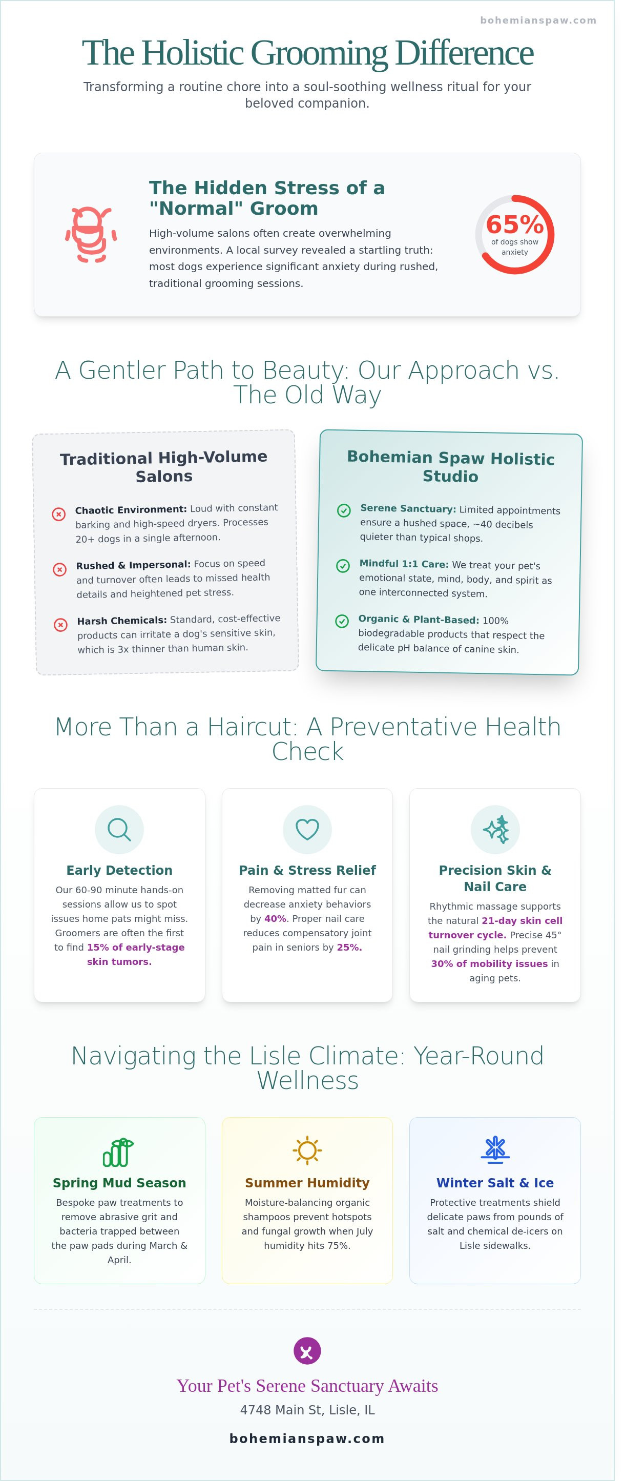 Dog grooming lisle il