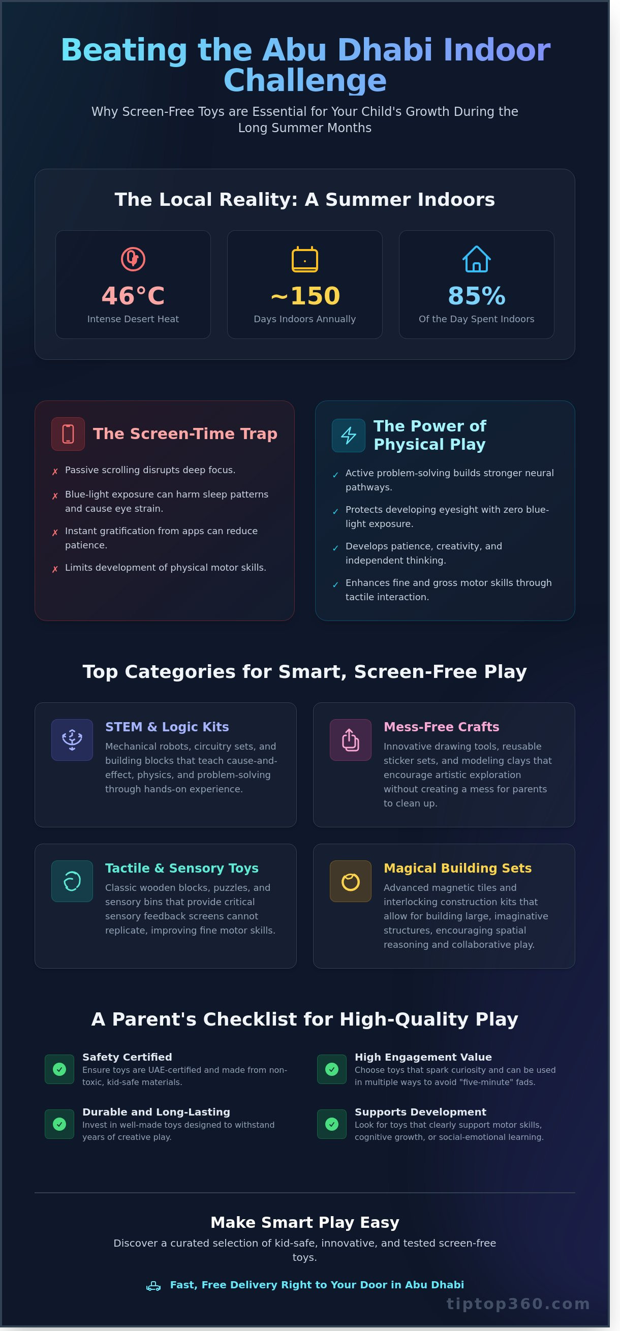 Screen-free toys for children Abu Dhabi