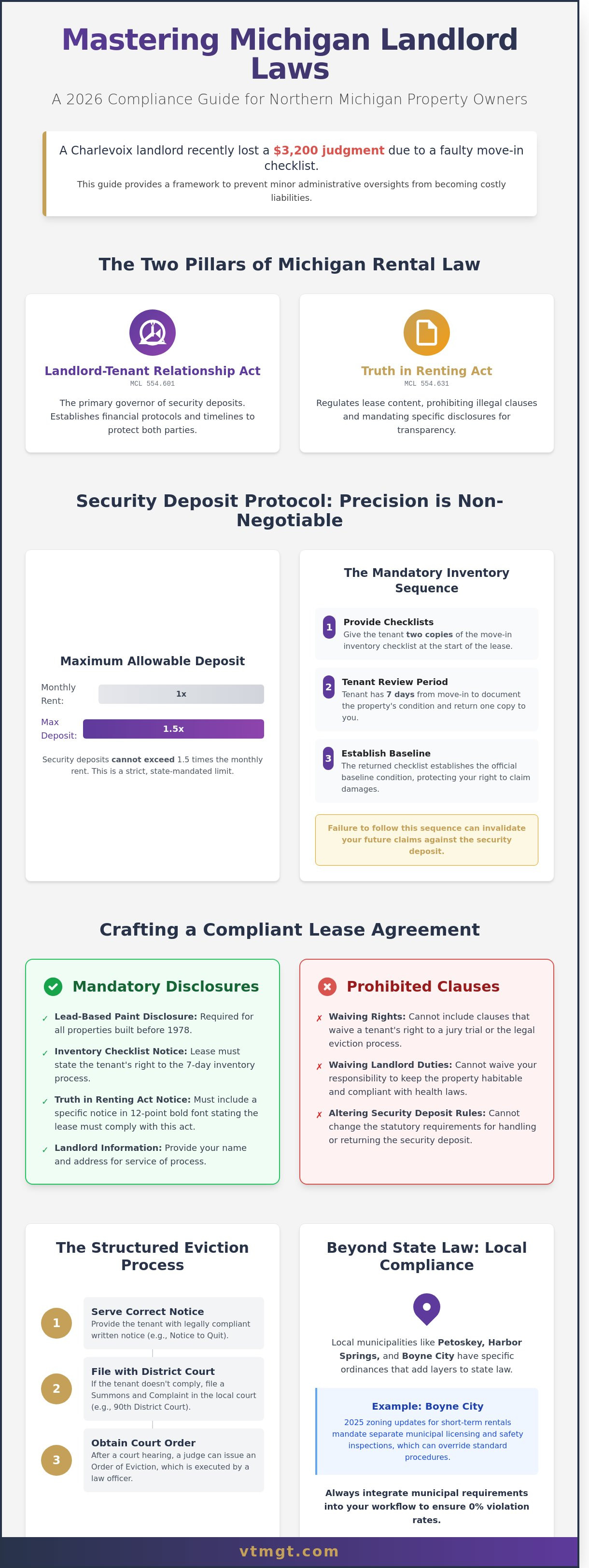 Michigan landlord laws