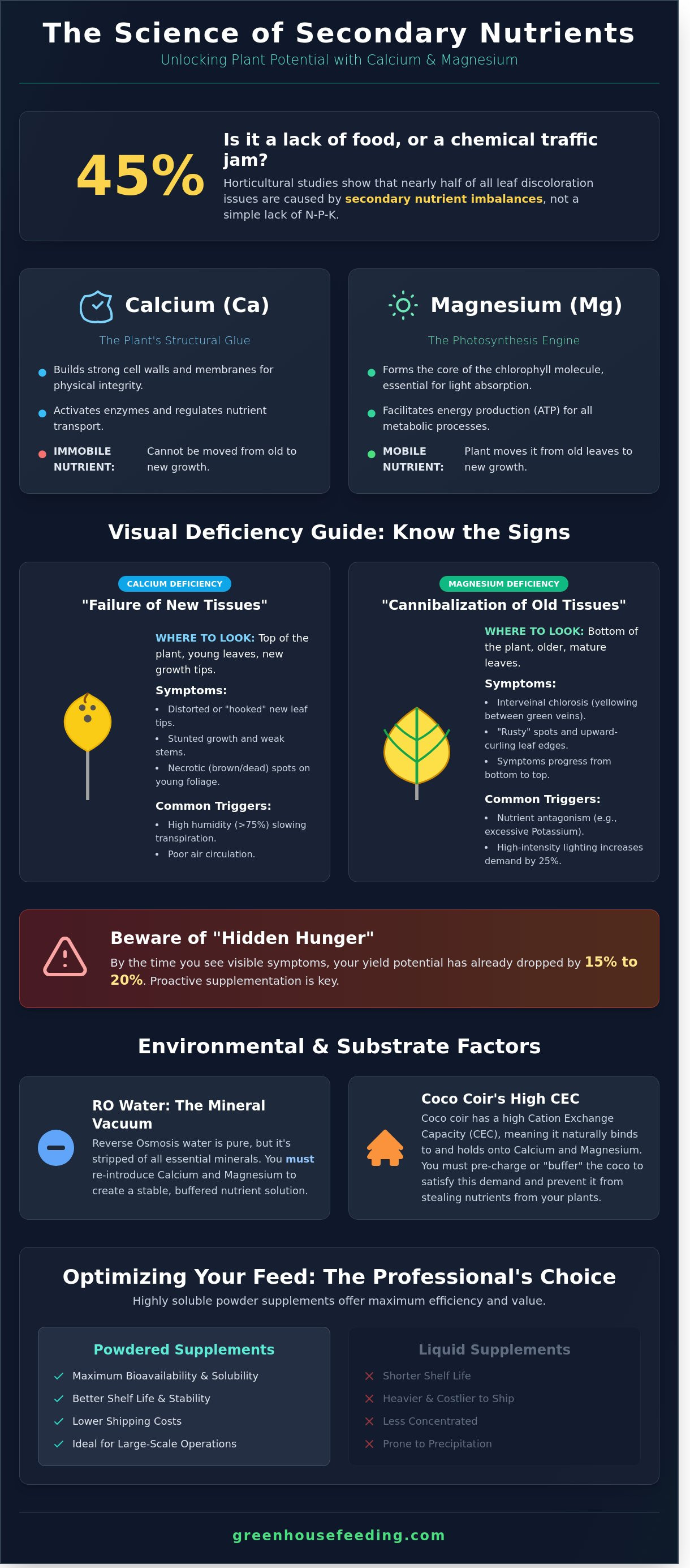 What is a calcium magnesium supplement for plants