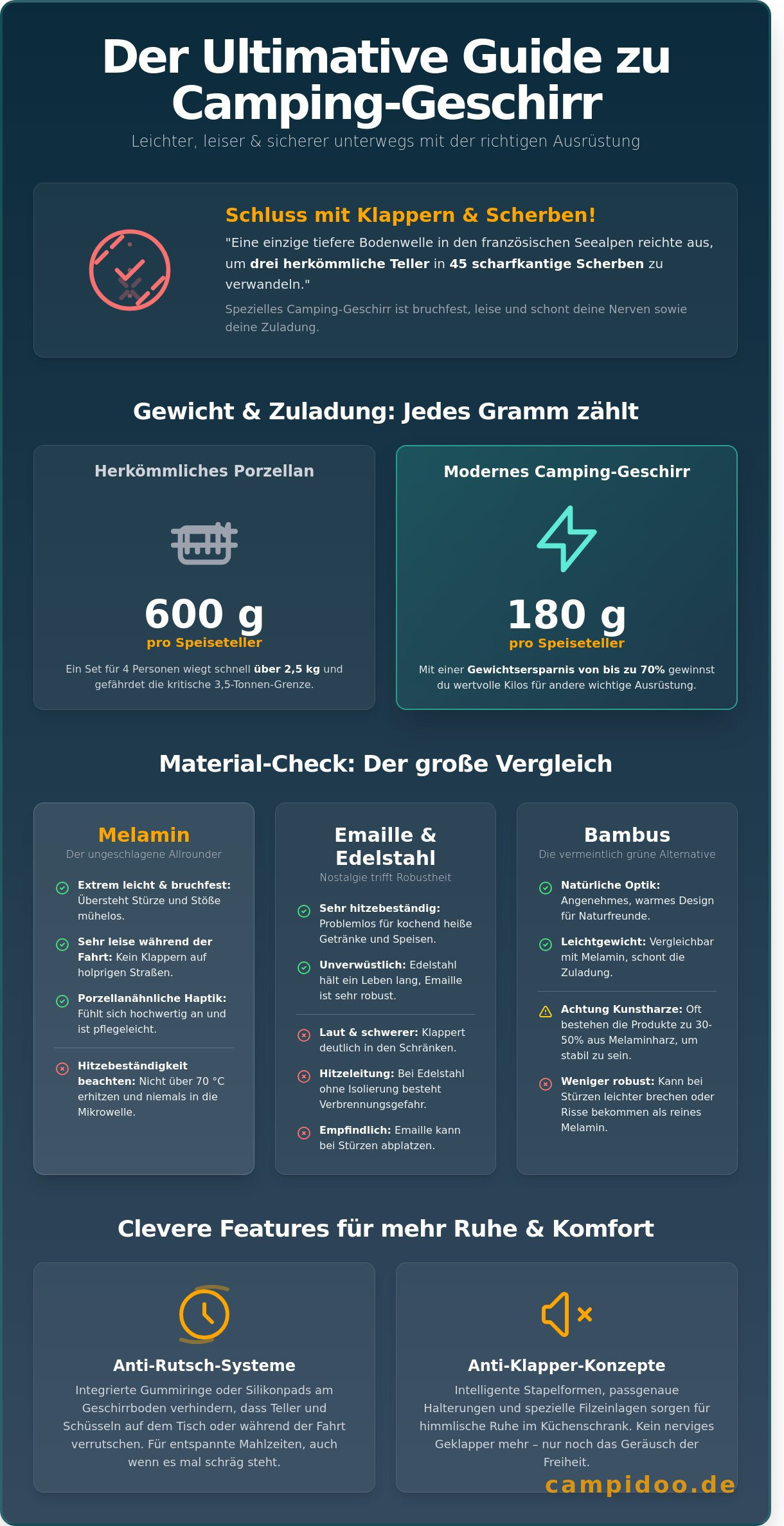 Camping geschirr