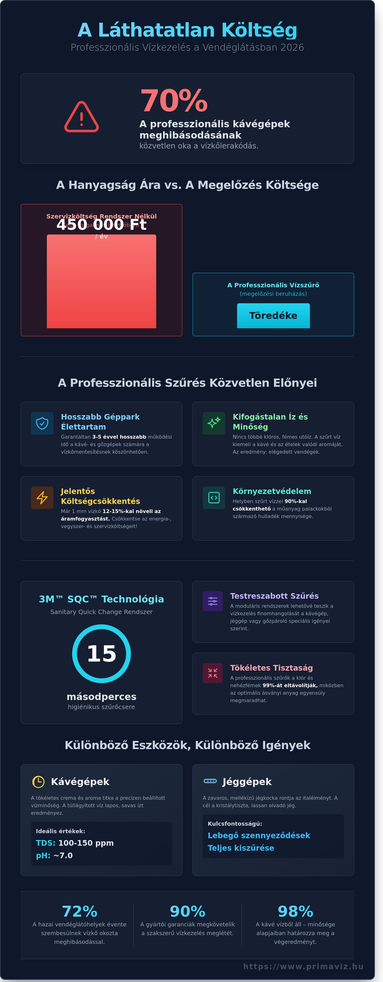 éttermi vízszűrő rendszer