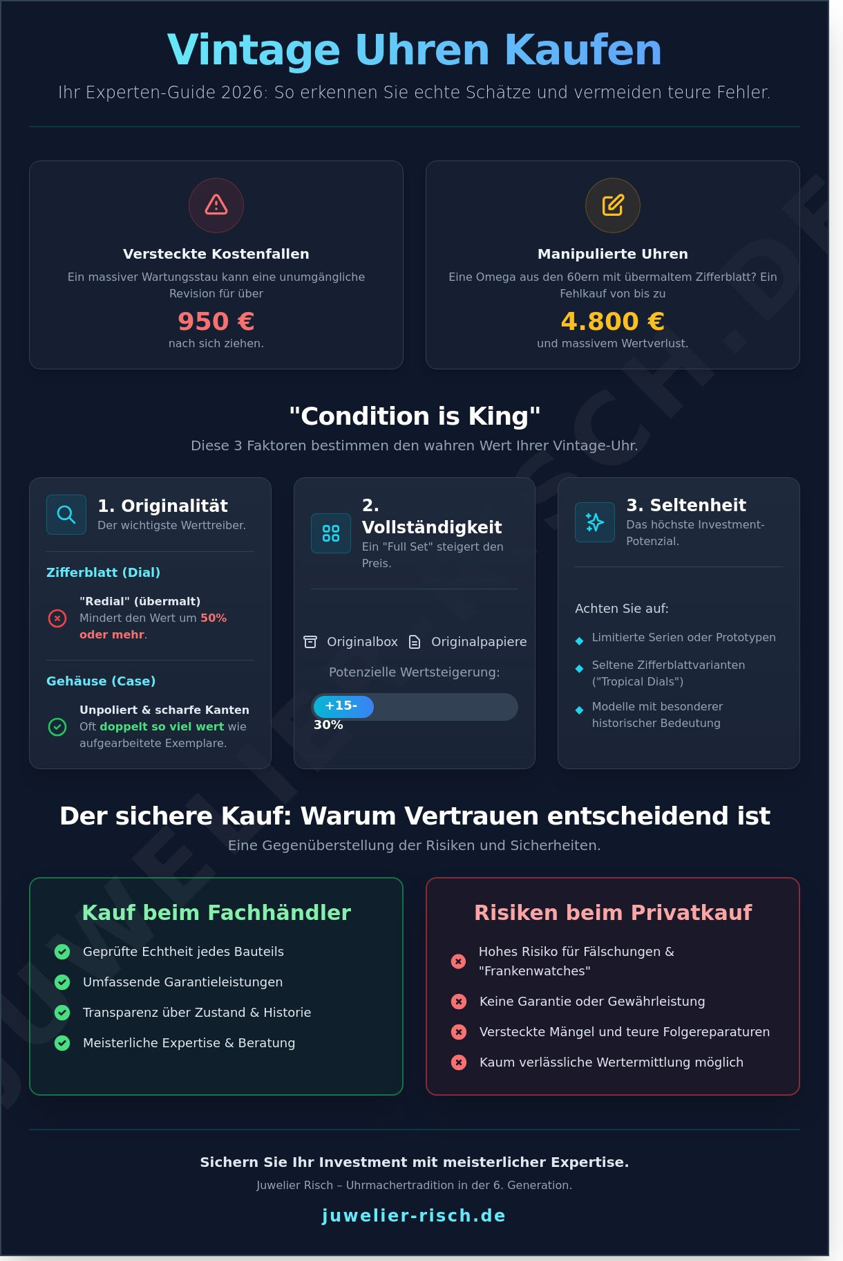 Vintage Uhren kaufen