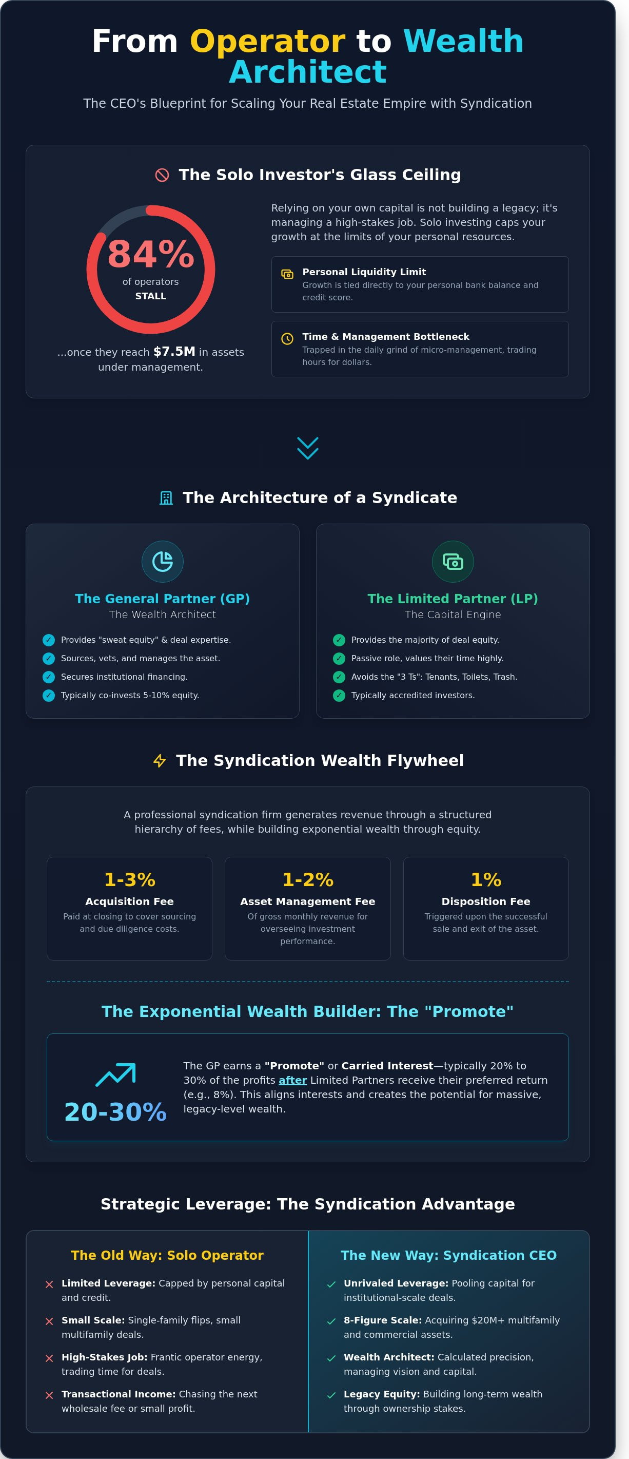 Real estate syndication