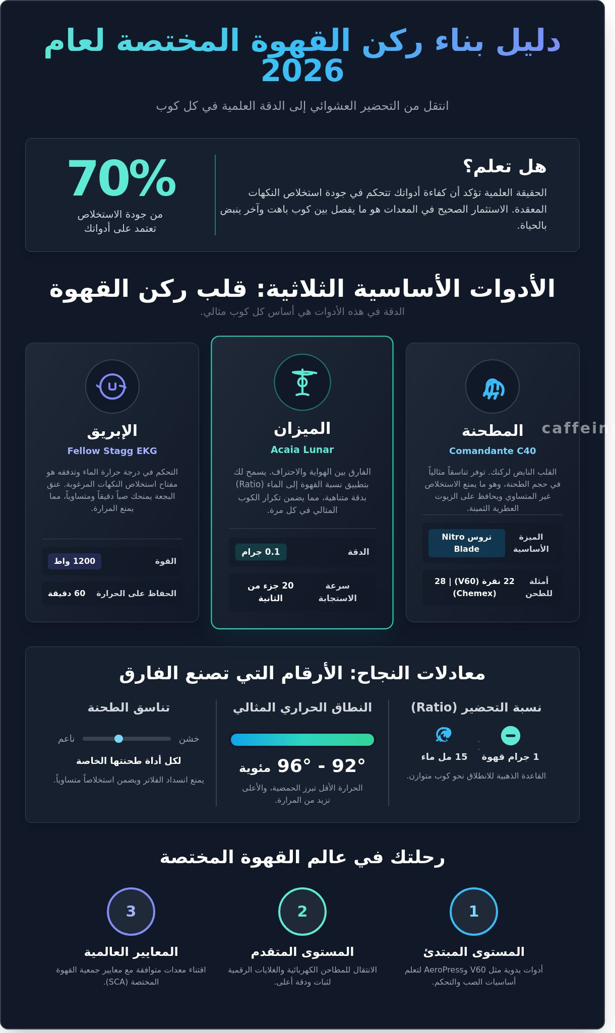 ادوات القهوة
