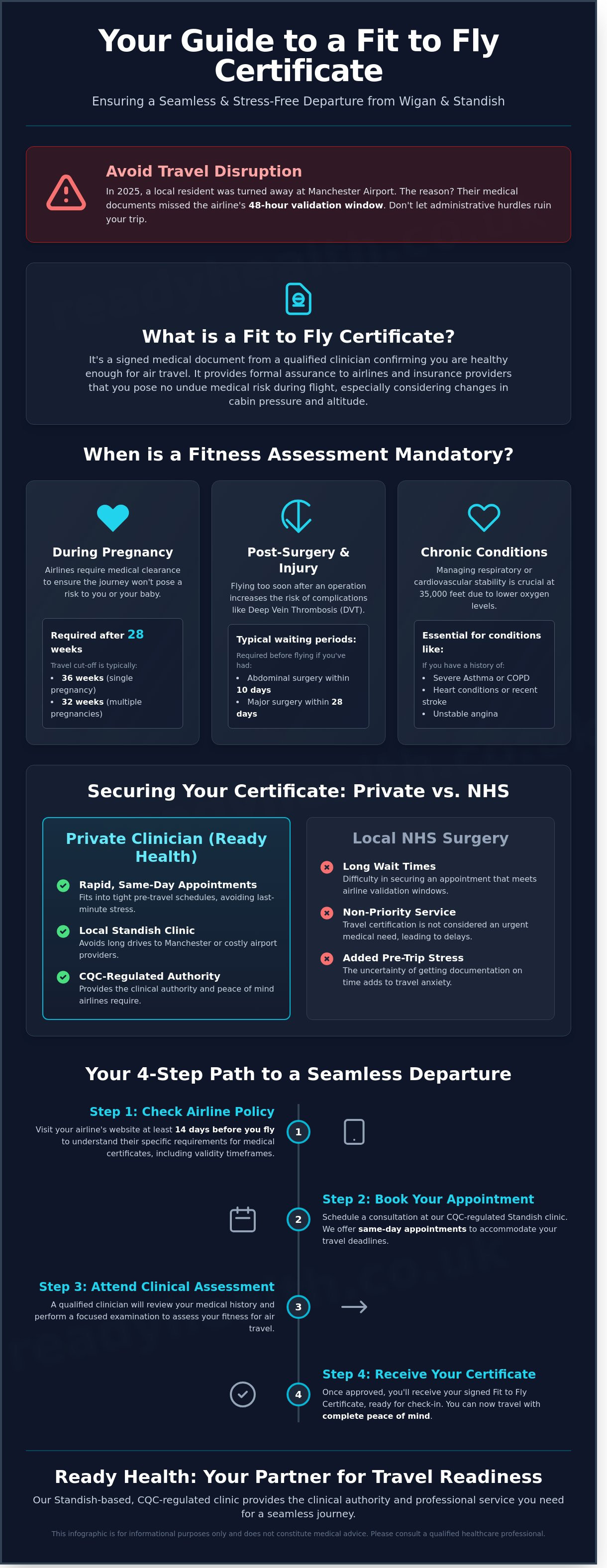 Fit to Fly Certificate