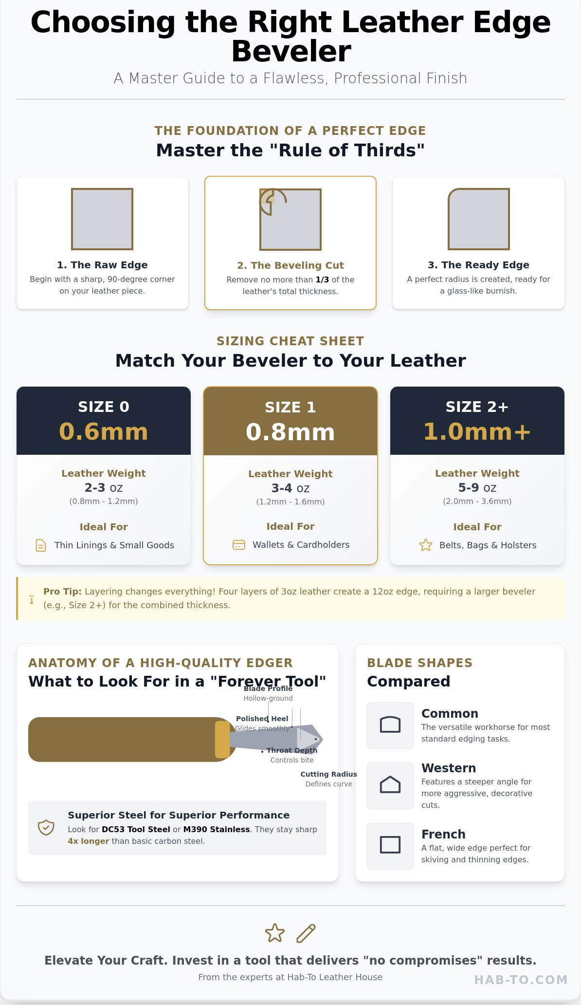 Choosing the right edge beveler
