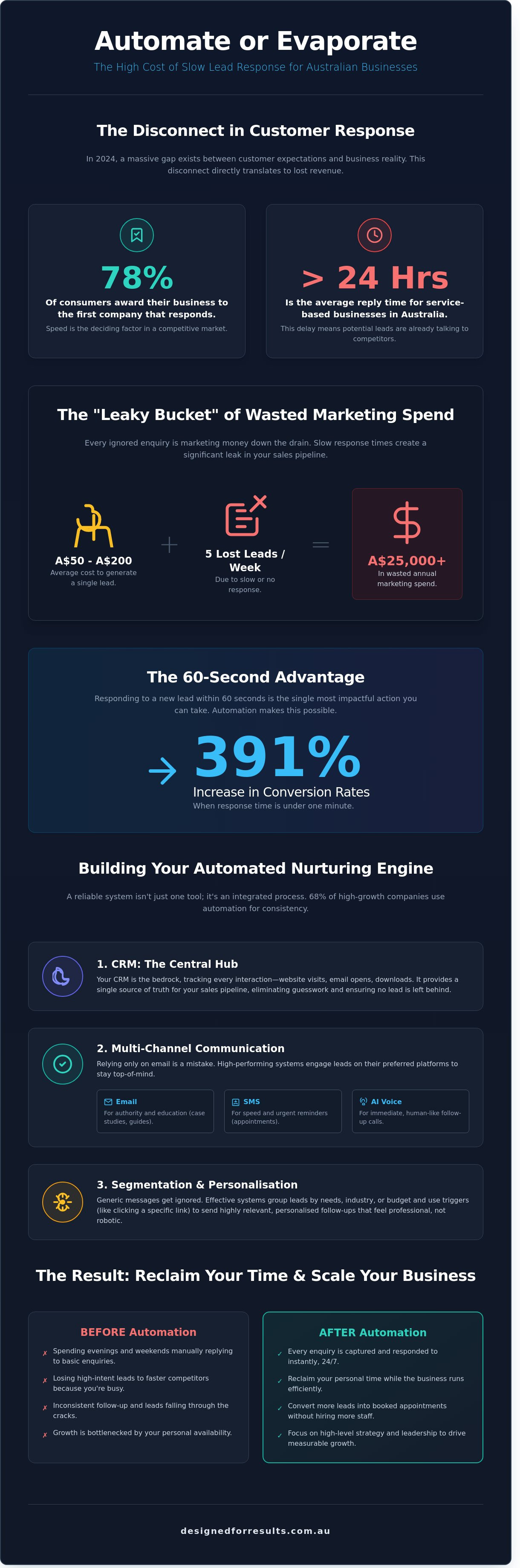 Automated lead nurturing