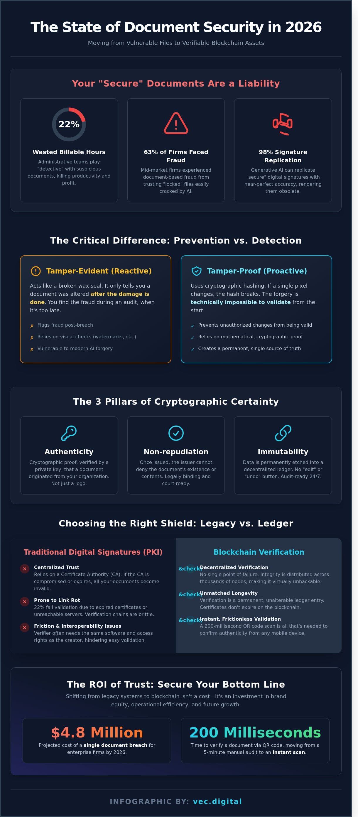 Tamper-proof digital documents