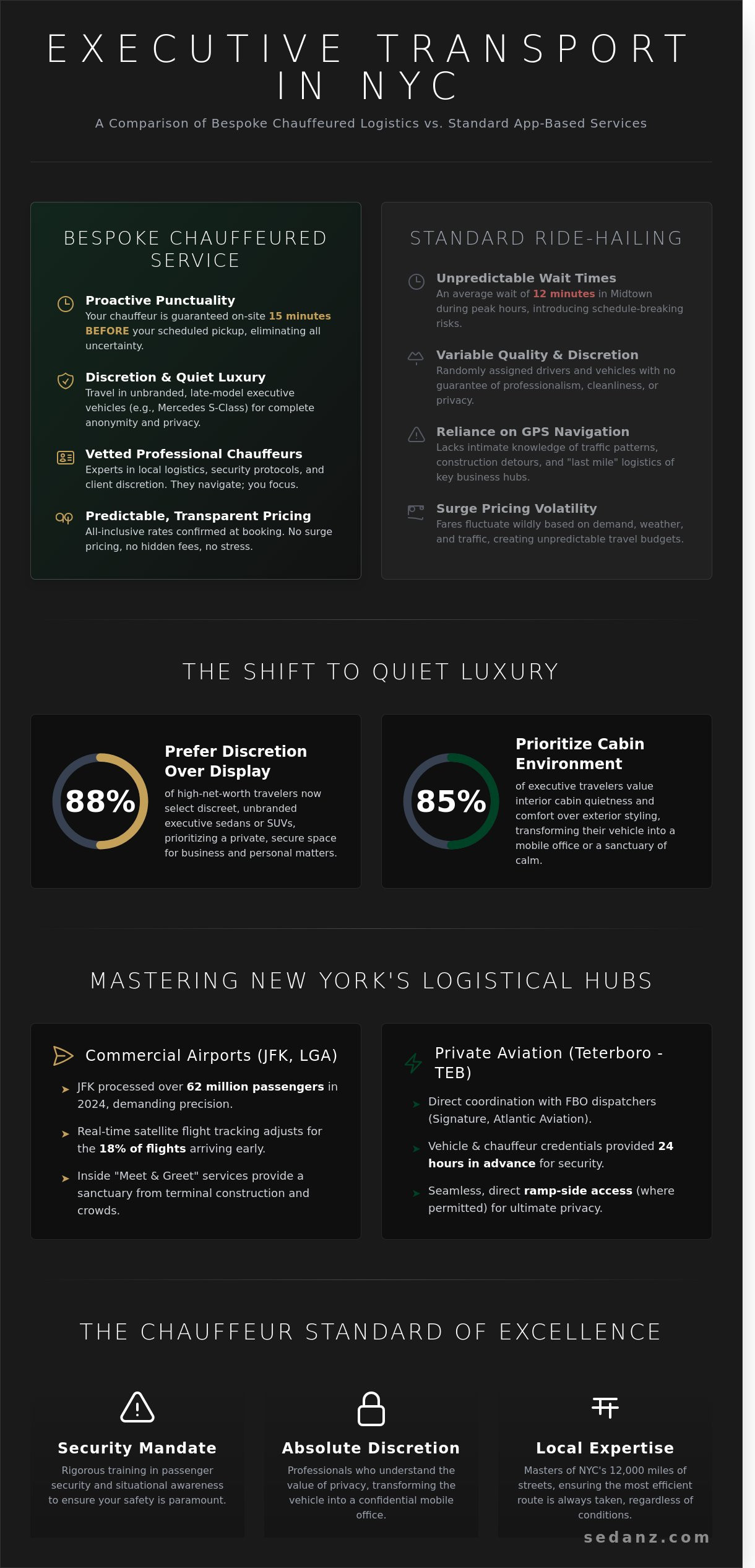 Luxury car service NYC