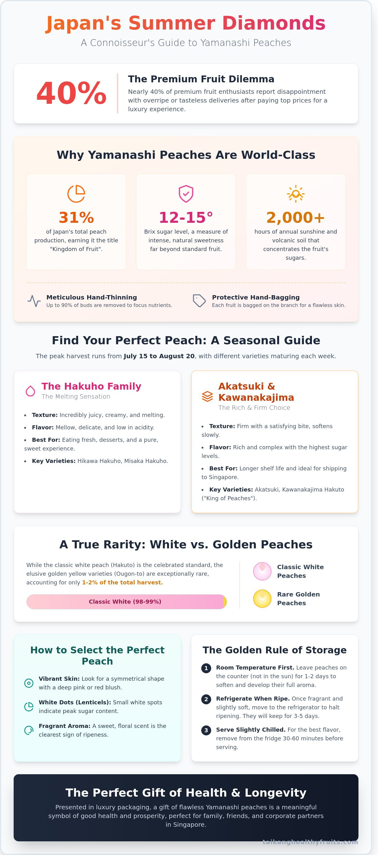 Yamanashi peaches