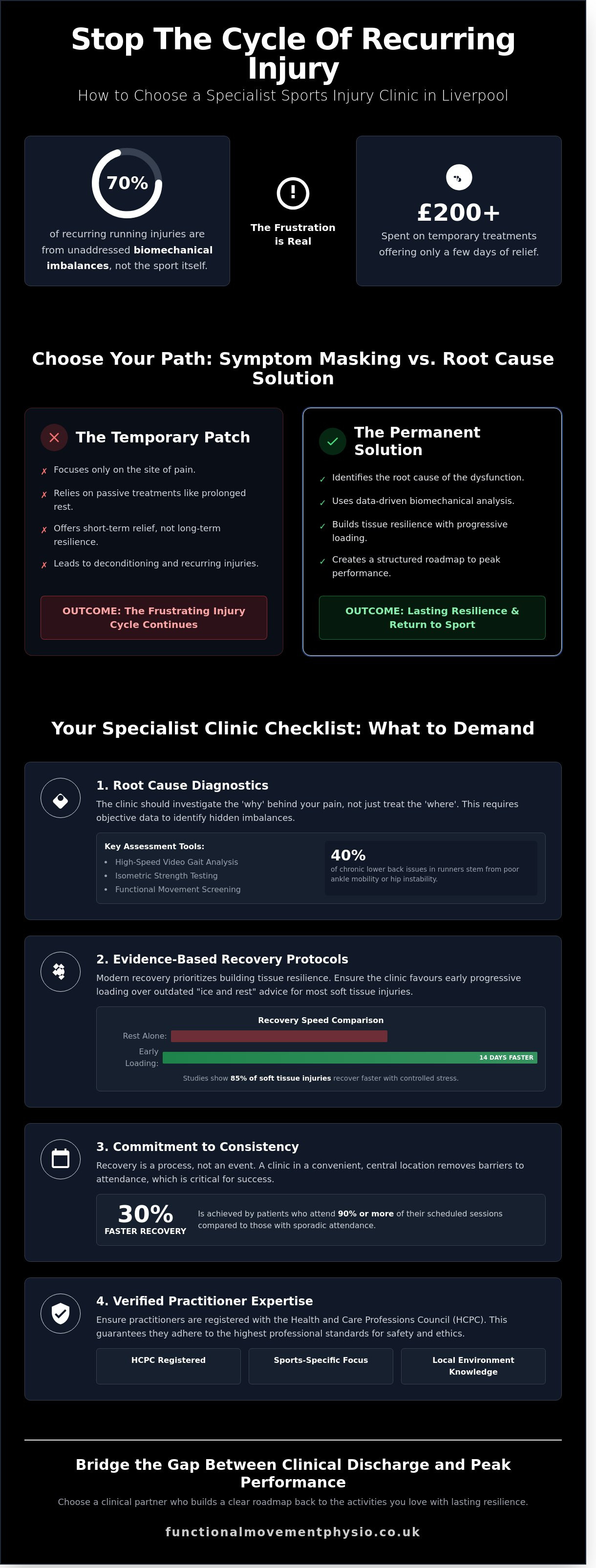 Sports injury clinic Liverpool city centre