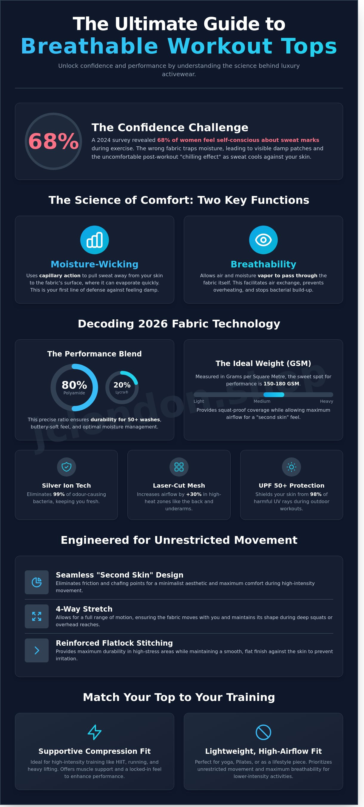 Breathable workout tops women