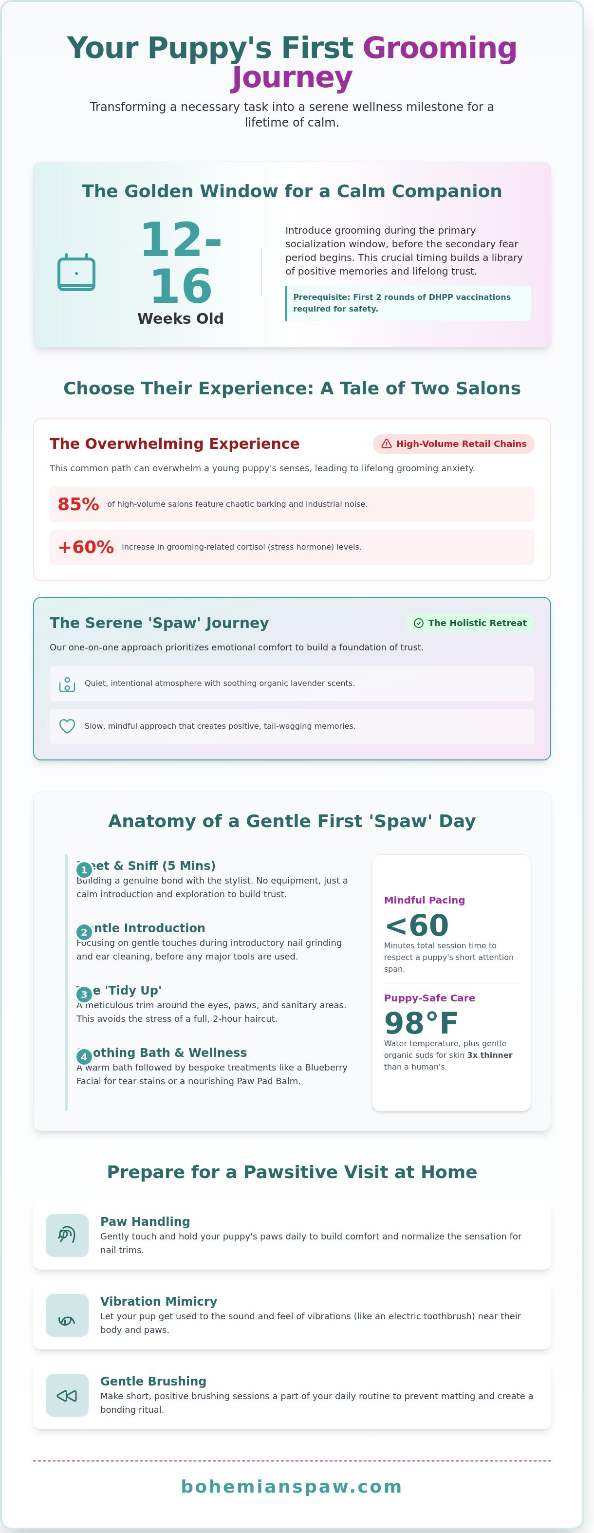 Puppy grooming Glen Ellyn