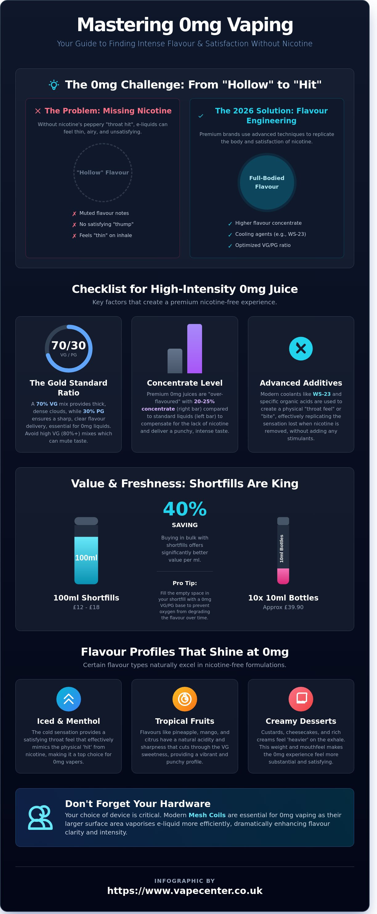 0mg e-liquid flavour review