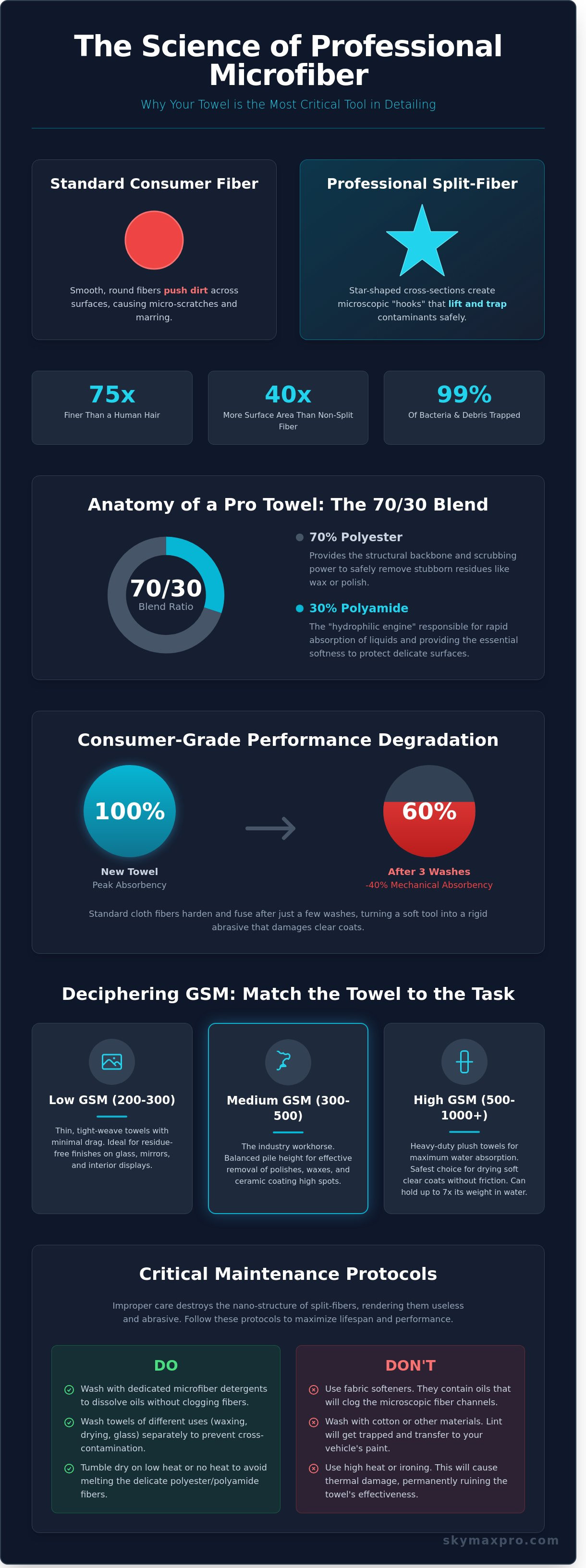 Microfiber towels