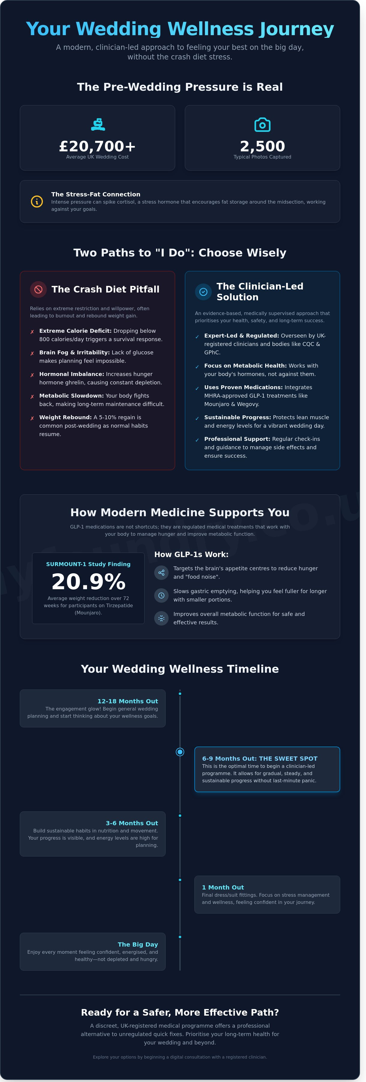 Losing weight for a wedding UK