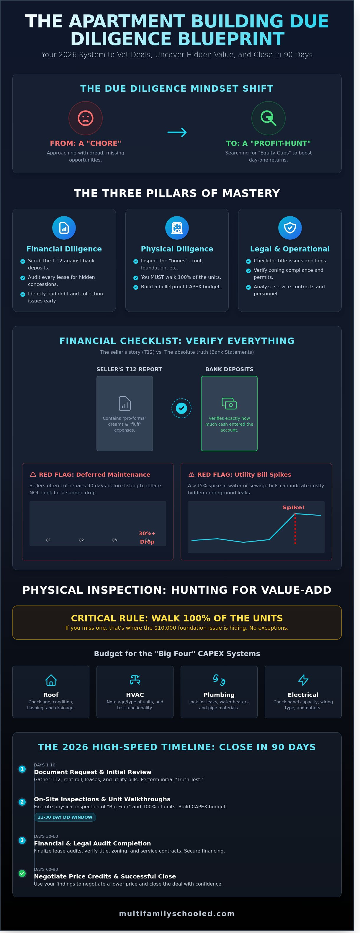 Apartment building due diligence checklist