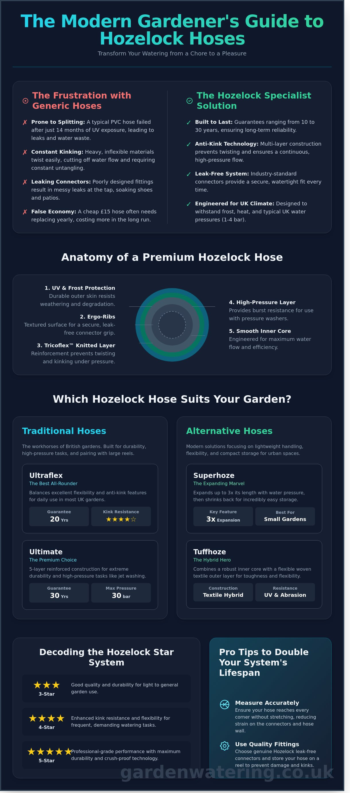 Hozelock garden hose