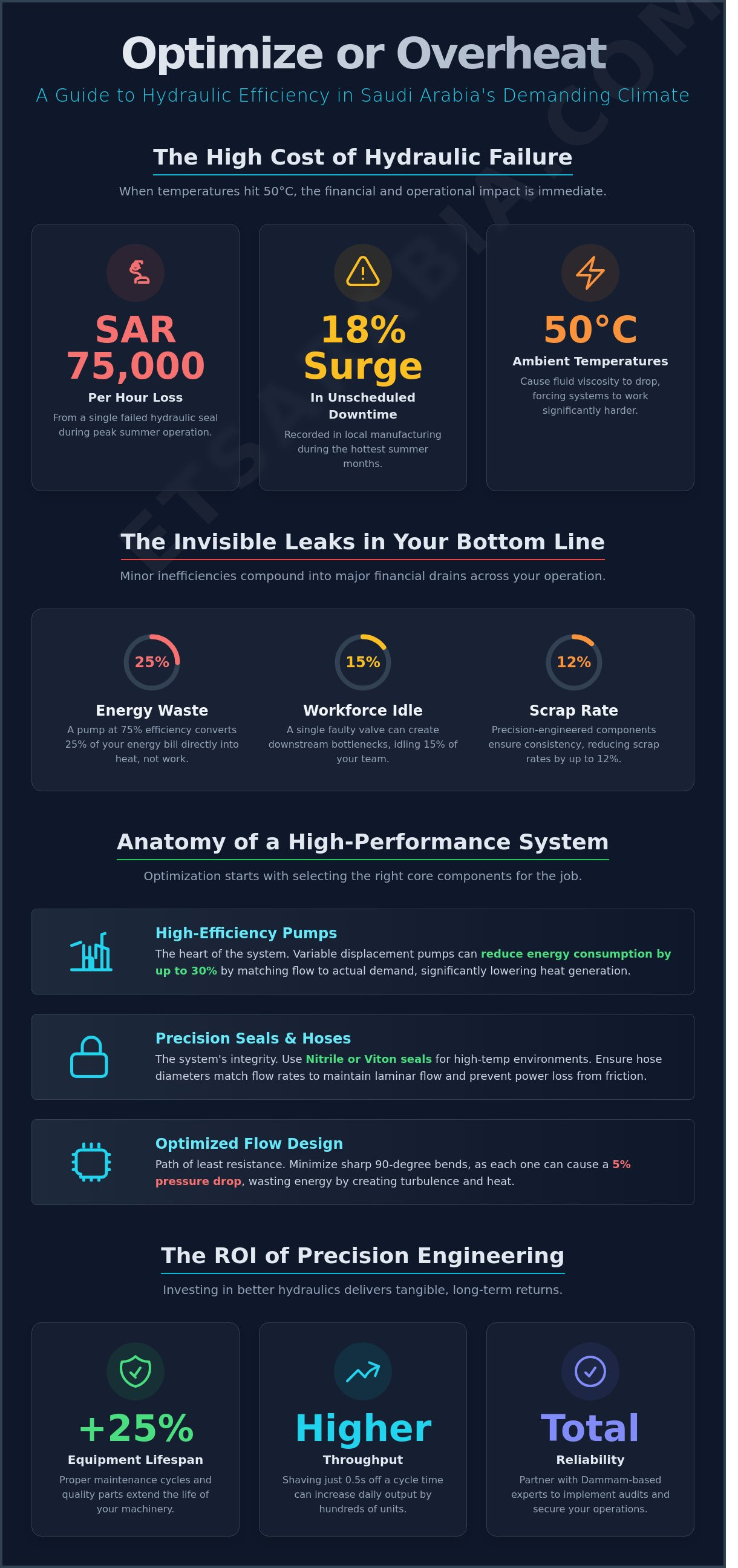 Improving operational efficiency with better hydraulics